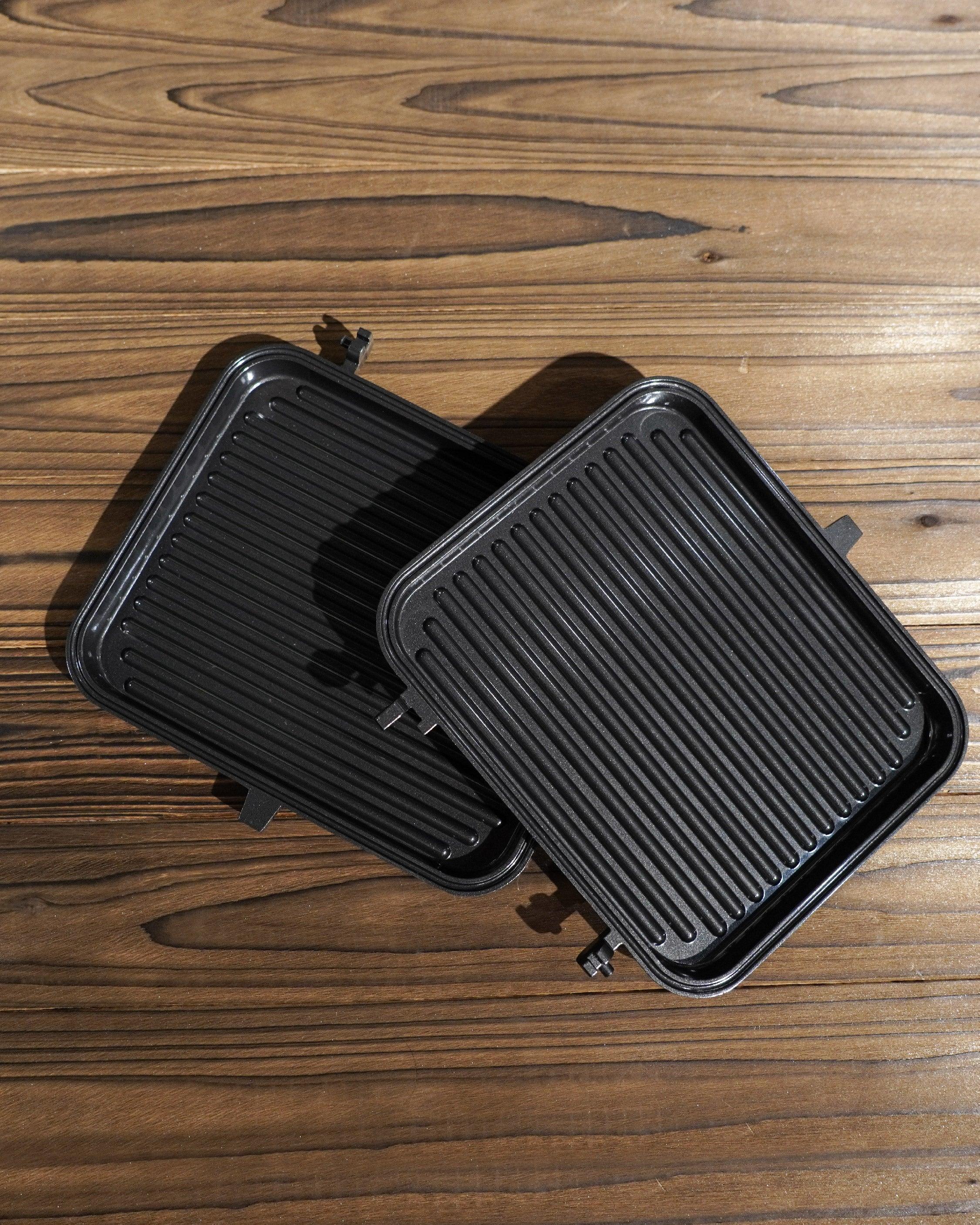 Logos Double Sided Grill Pan - Wild Camping