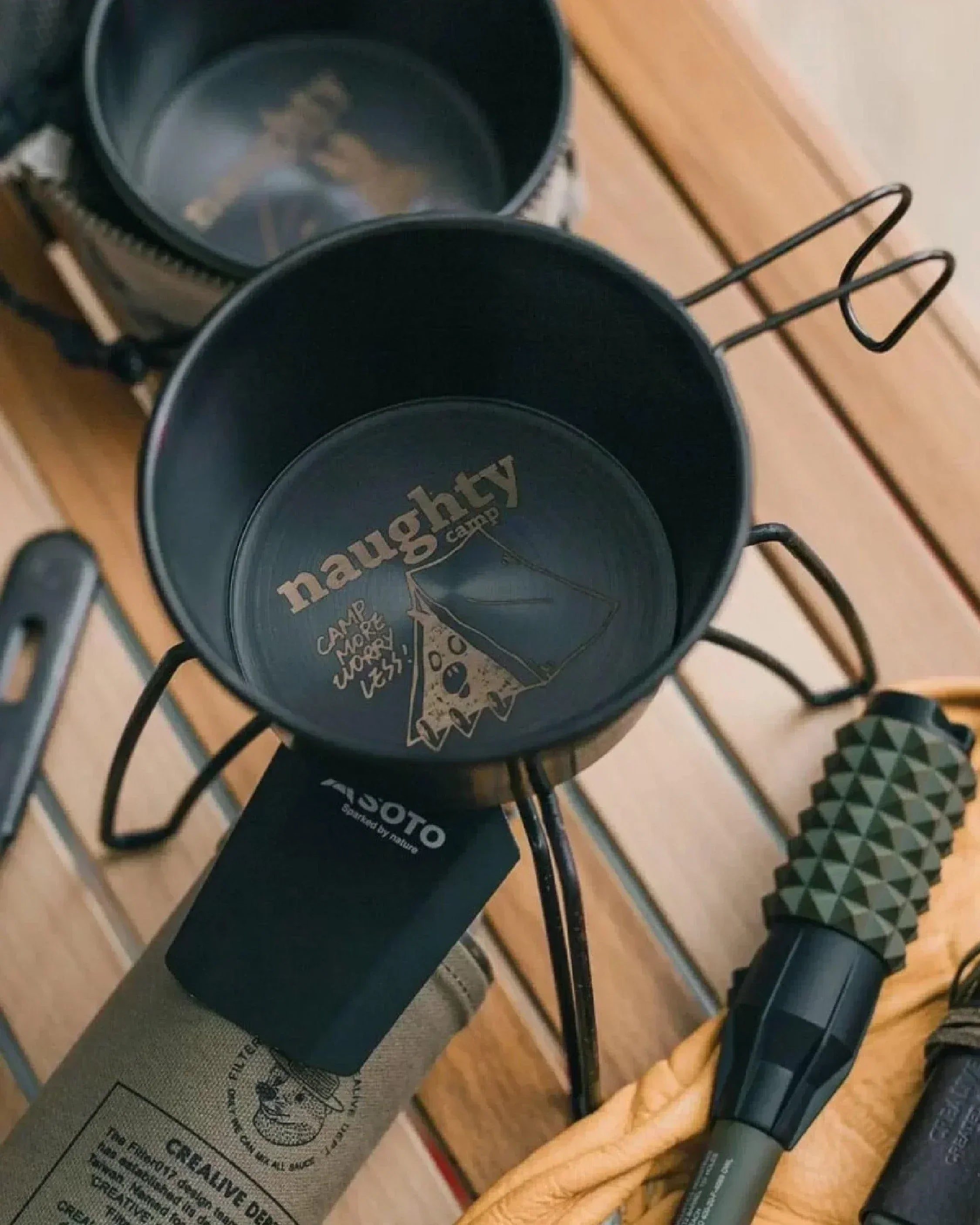 Filter017 naughty camp x Platchamp Sierra Cup - Wild Camping