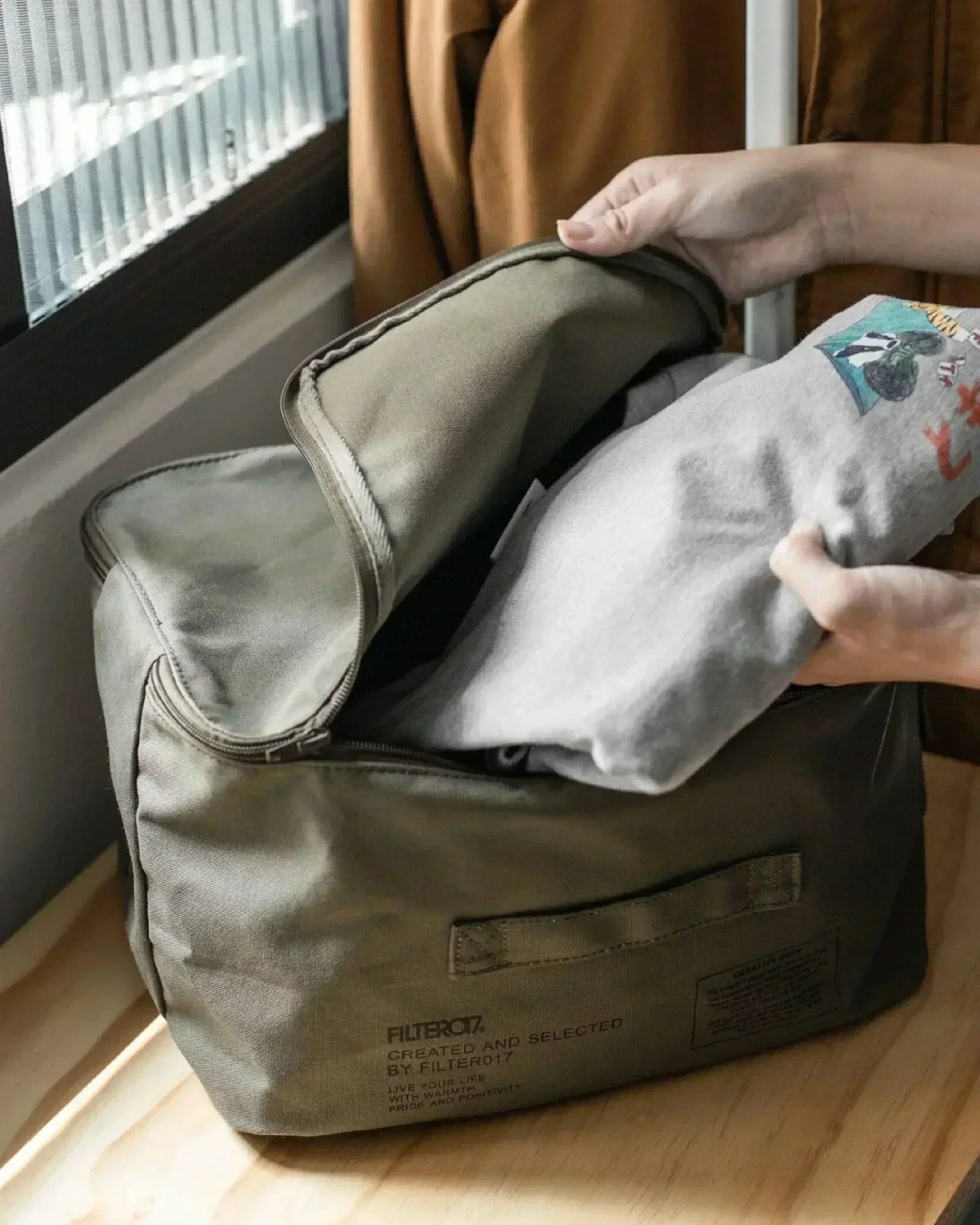 Filter017 Waxed Canvas Soft Box - Wild Camping