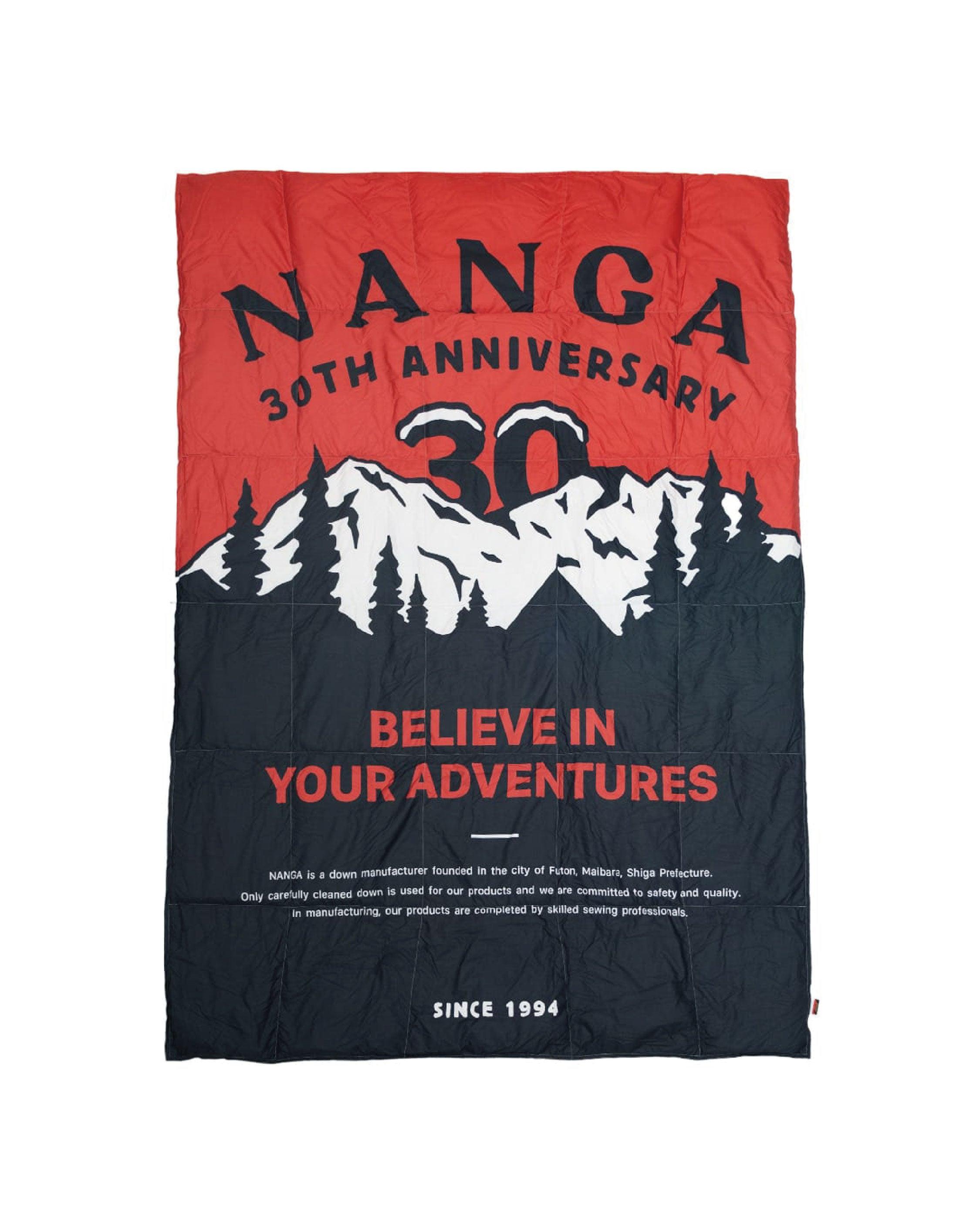 Nanga 30th Anniv. Down Blanket Single - Wild Camping