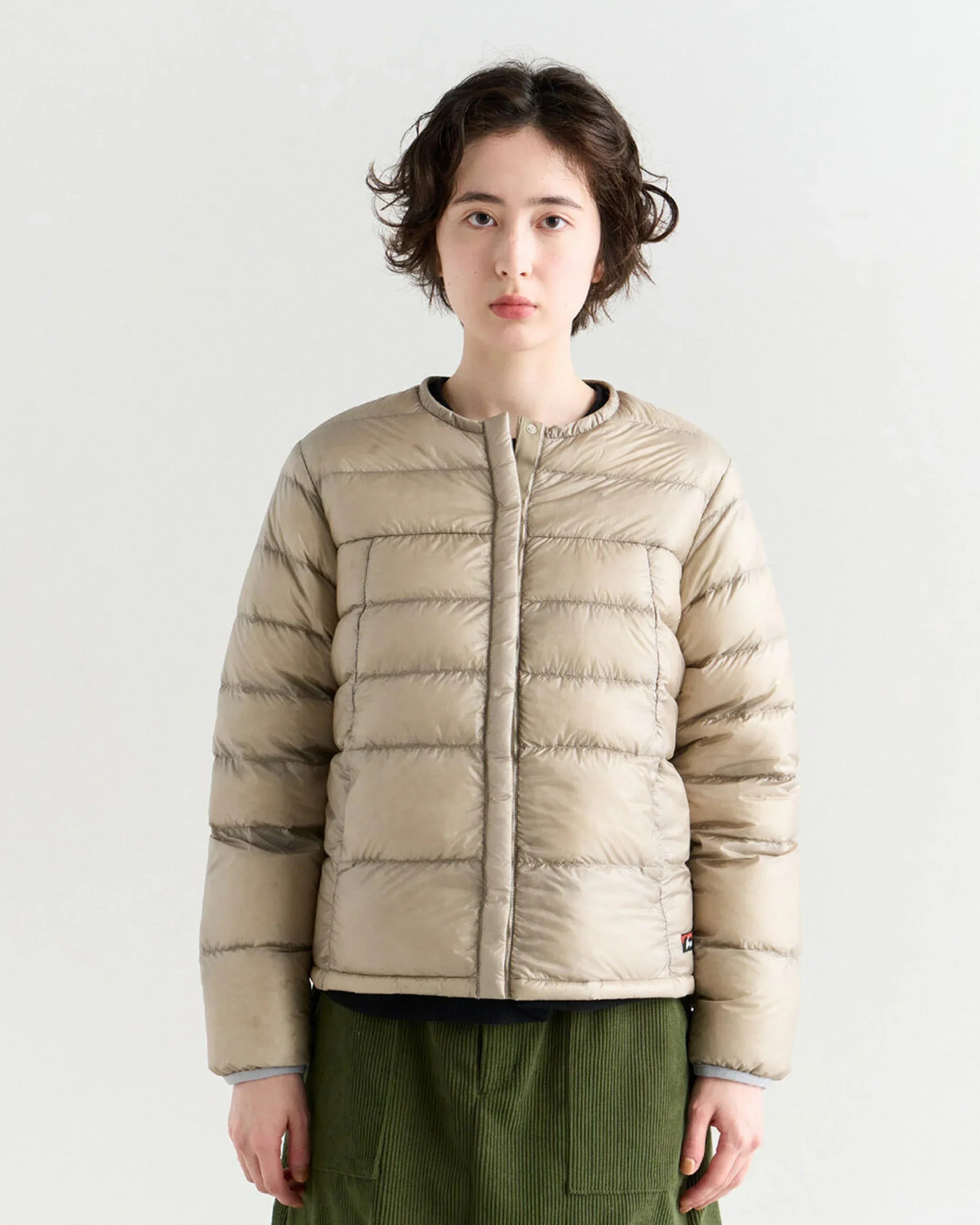 ジャケット・アウター NANGA 7DAYS INNER DOWN CARDIGAN W WM Nanga 7Days Inner Down Cardigan (WOMEN) / BEG