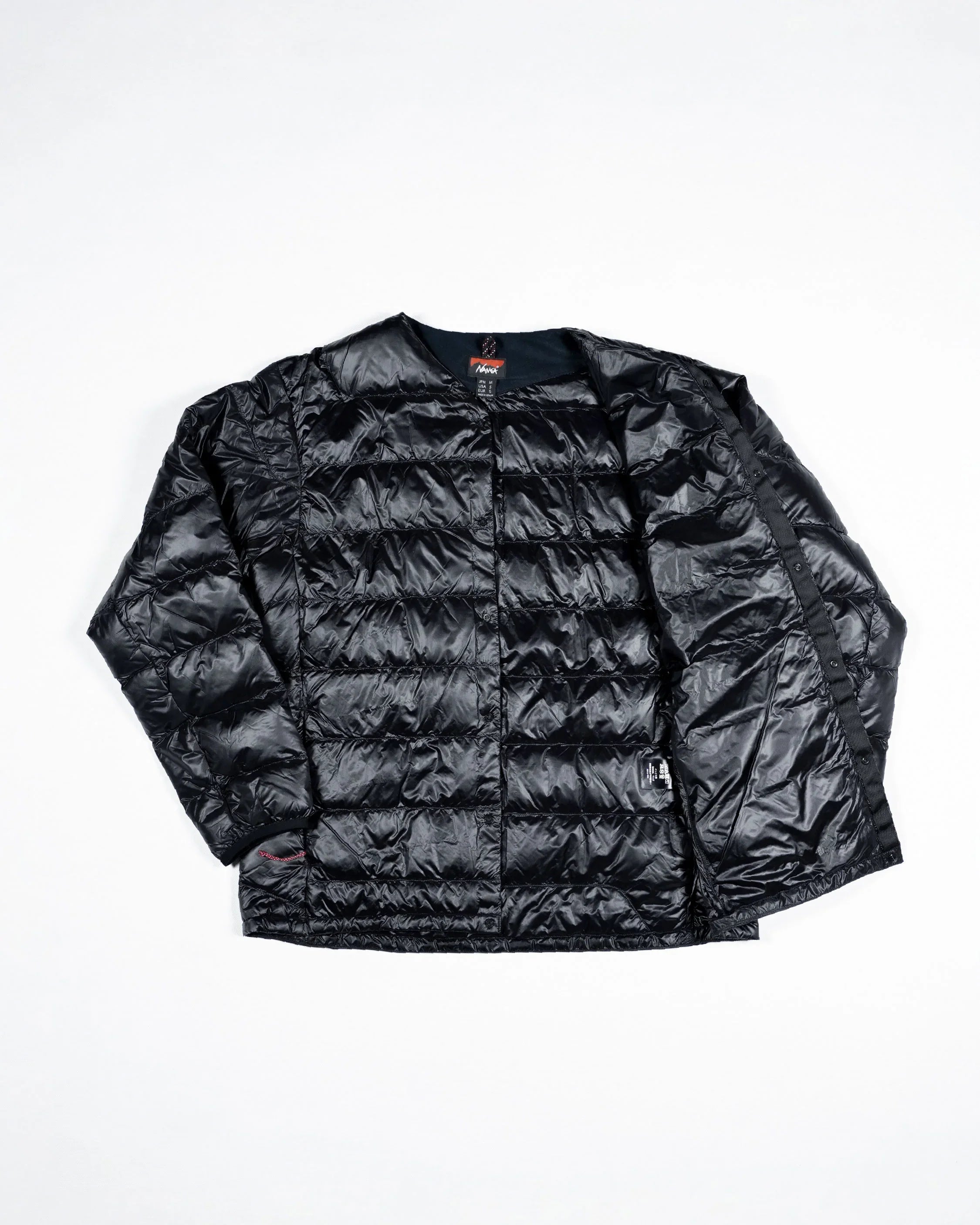 Nanga 7Days Inner Down Cardigan (MEN) / BLK