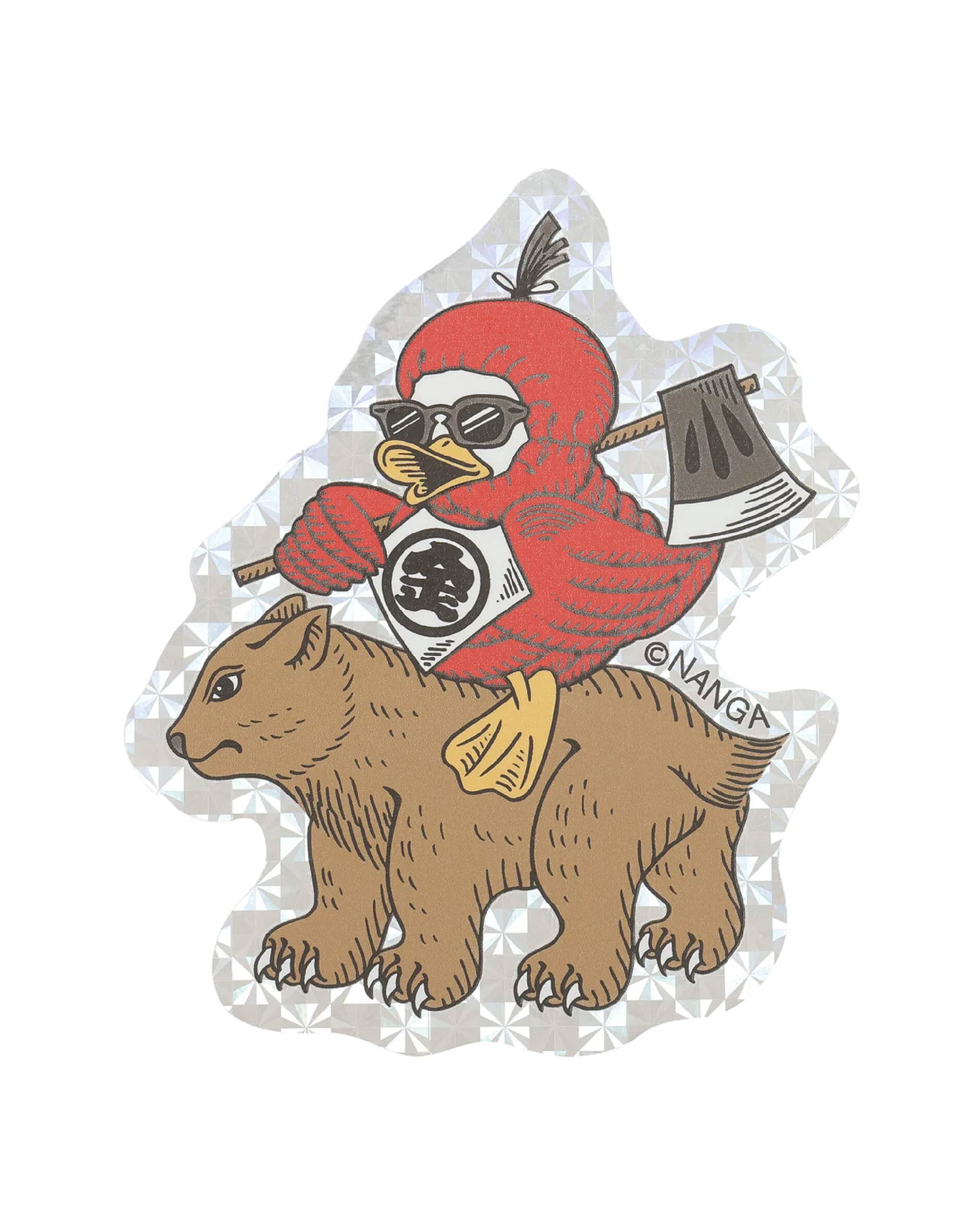 Nanga Holdgraphic Gaaacy Sticker - Wild Camping