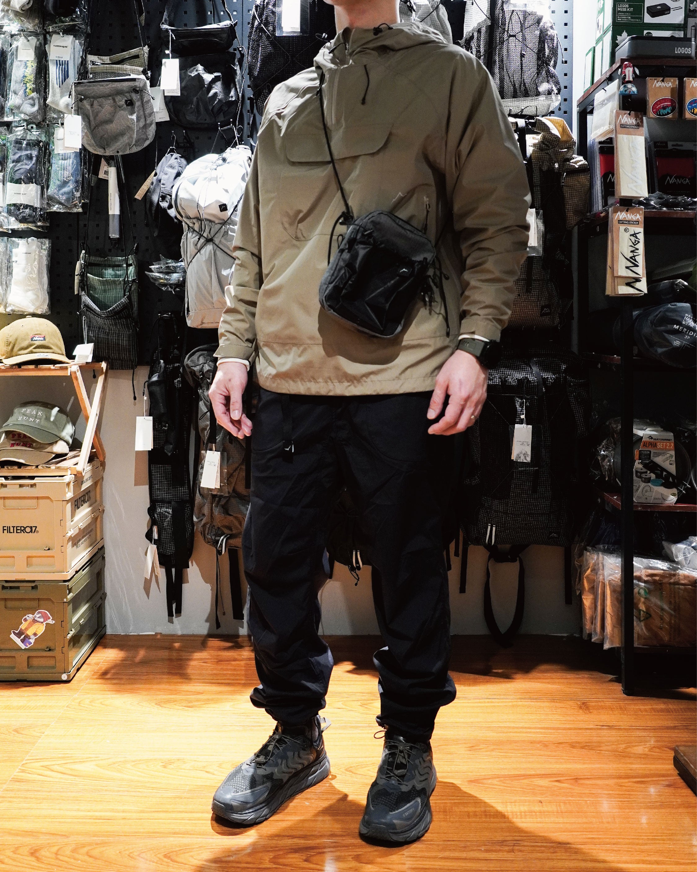 CAYL 8 Pocket Hiking Pants / Black