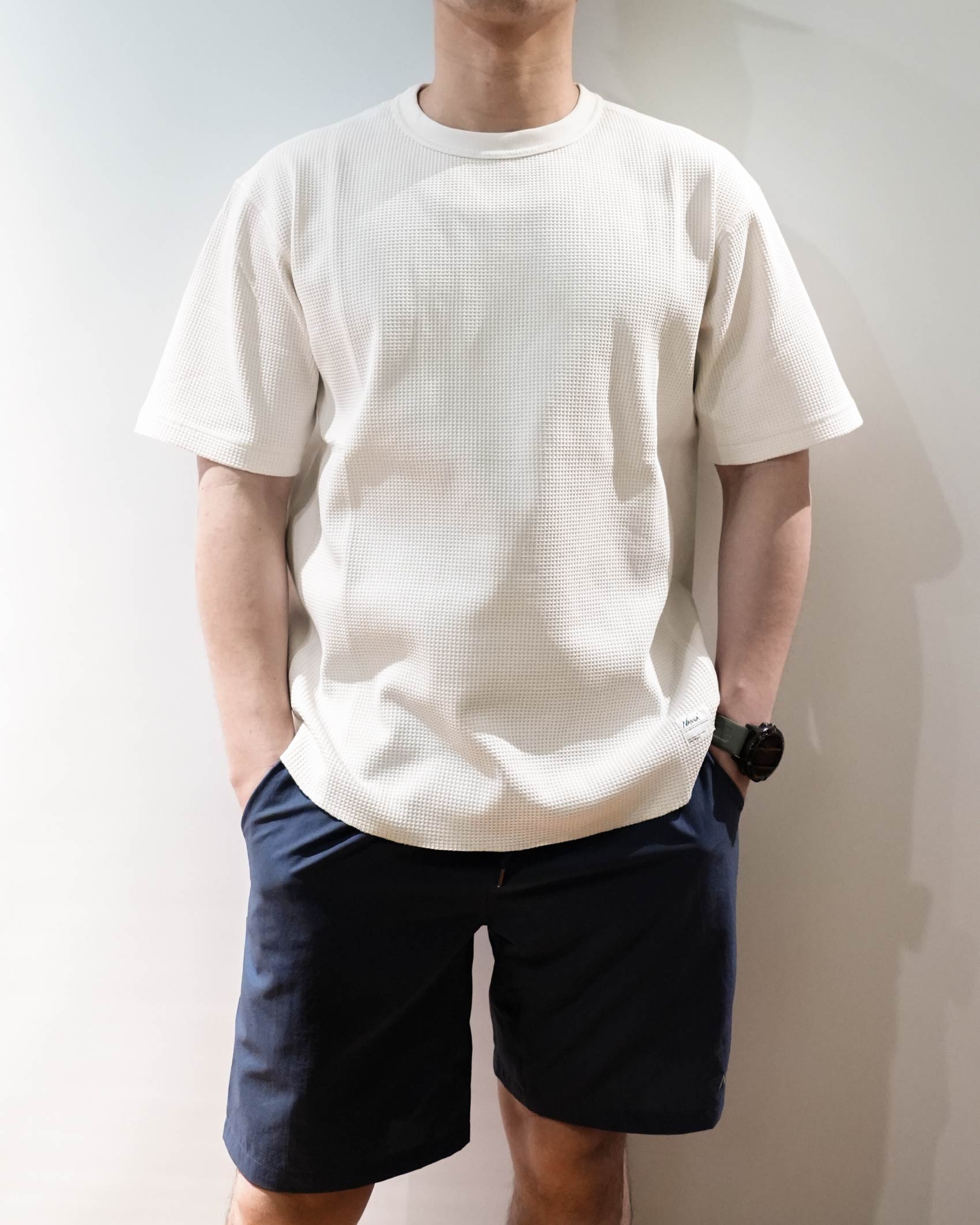 Nanga Airflex® Waffle Tee / WHT - Wild Camping