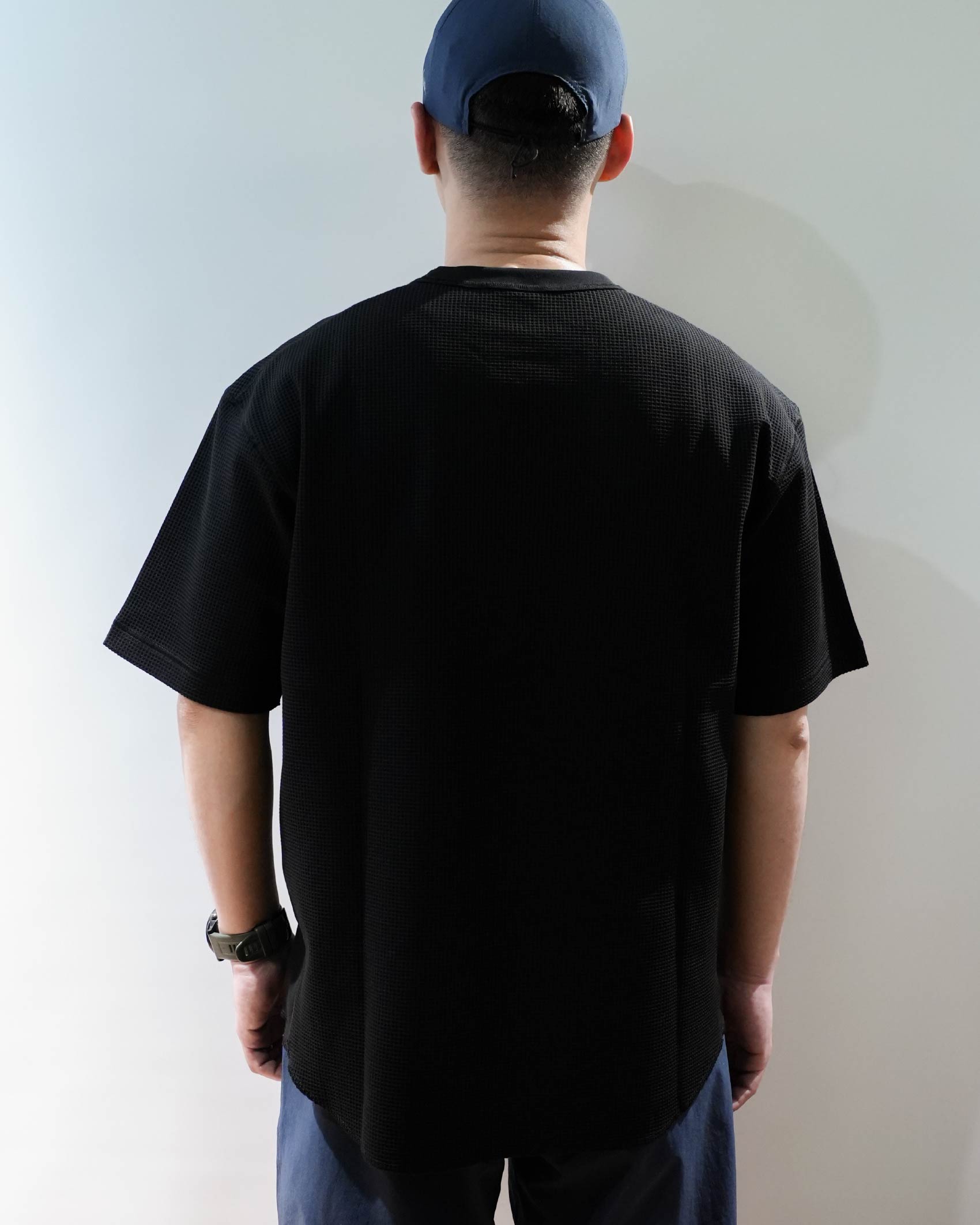 Nanga Airflex® Waffle Tee / BLK - Wild Camping