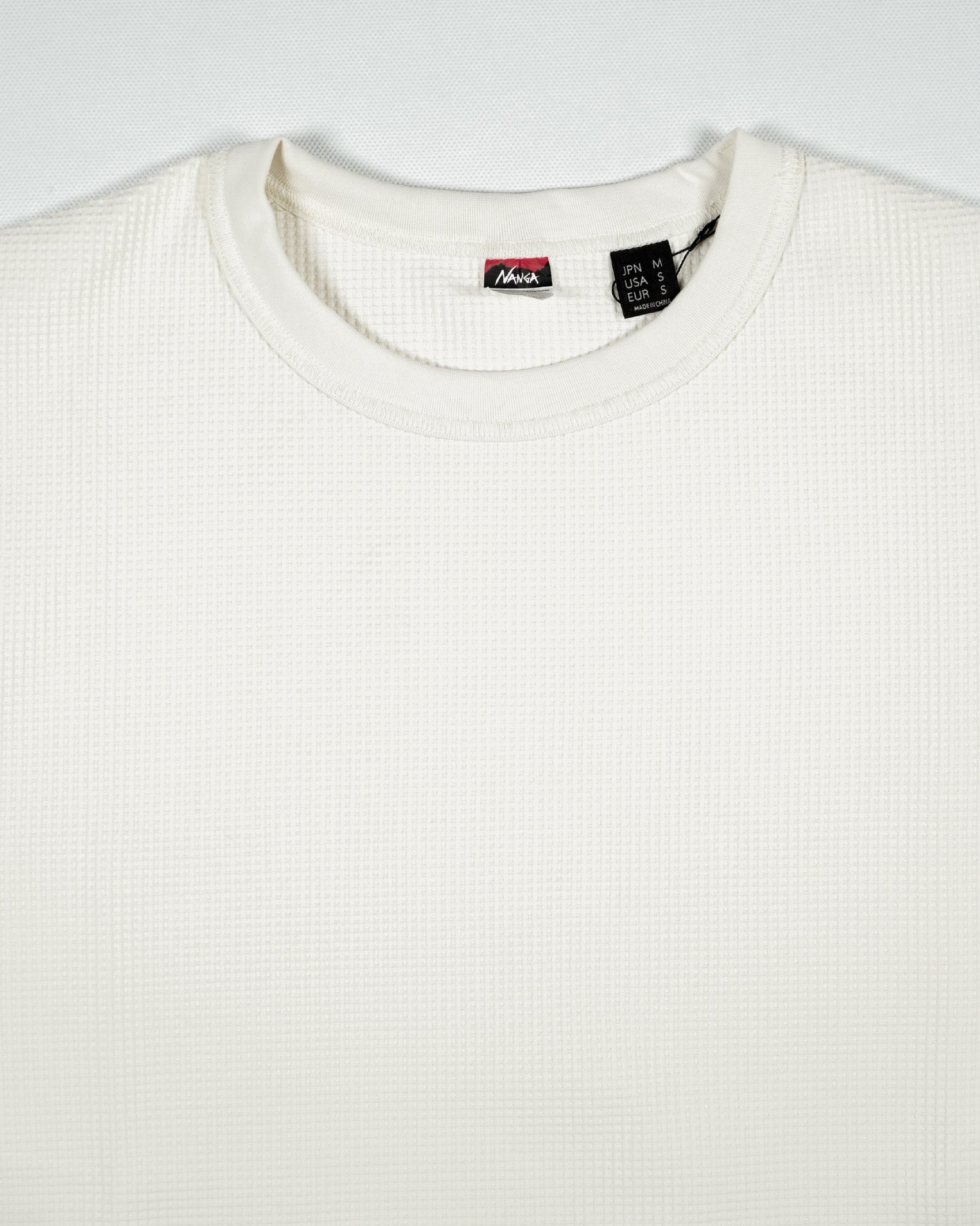 Nanga Airflex® Waffle Tee / WHT - Wild Camping
