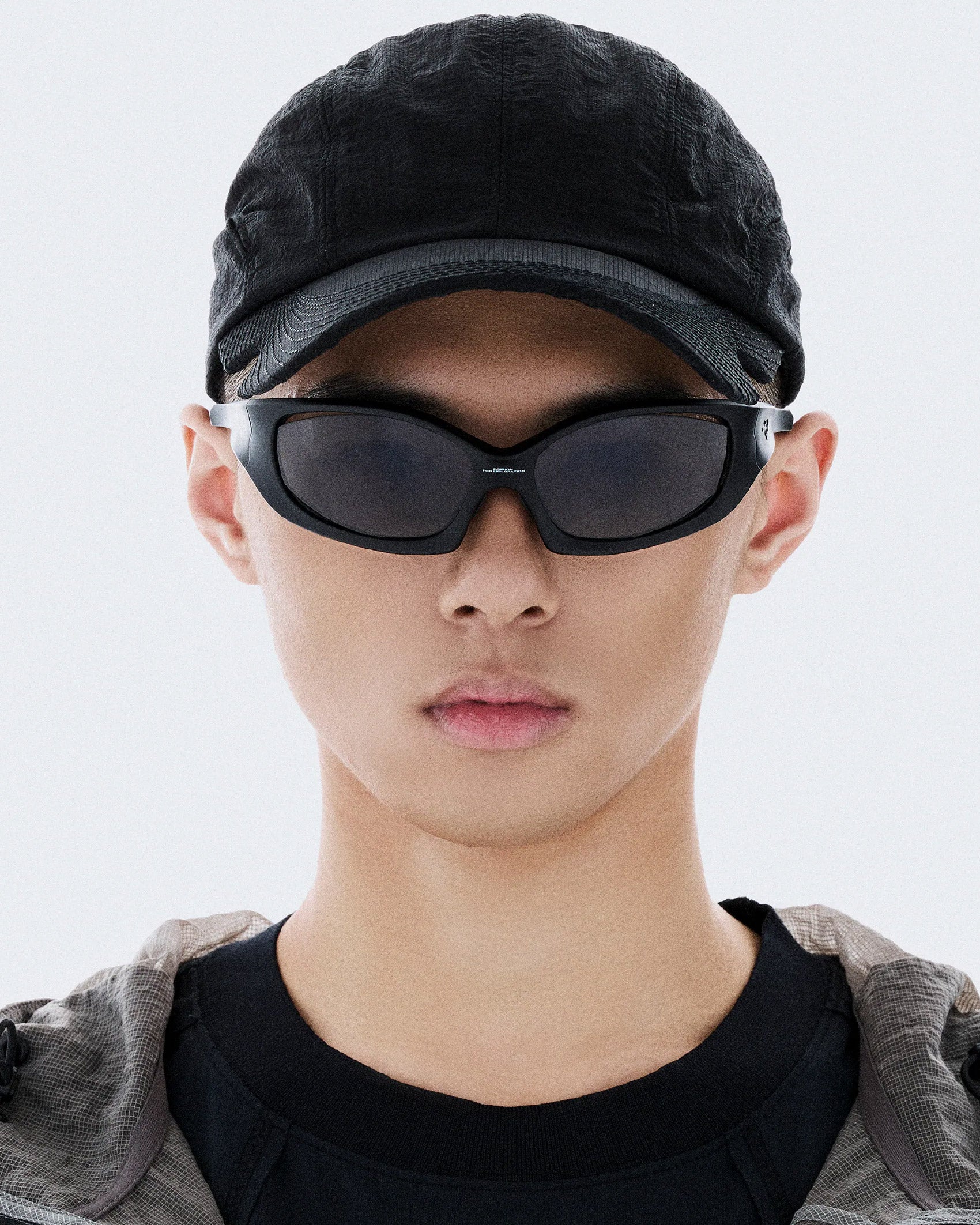720armour x nozzle Airy Cap / Black - Wild Camping