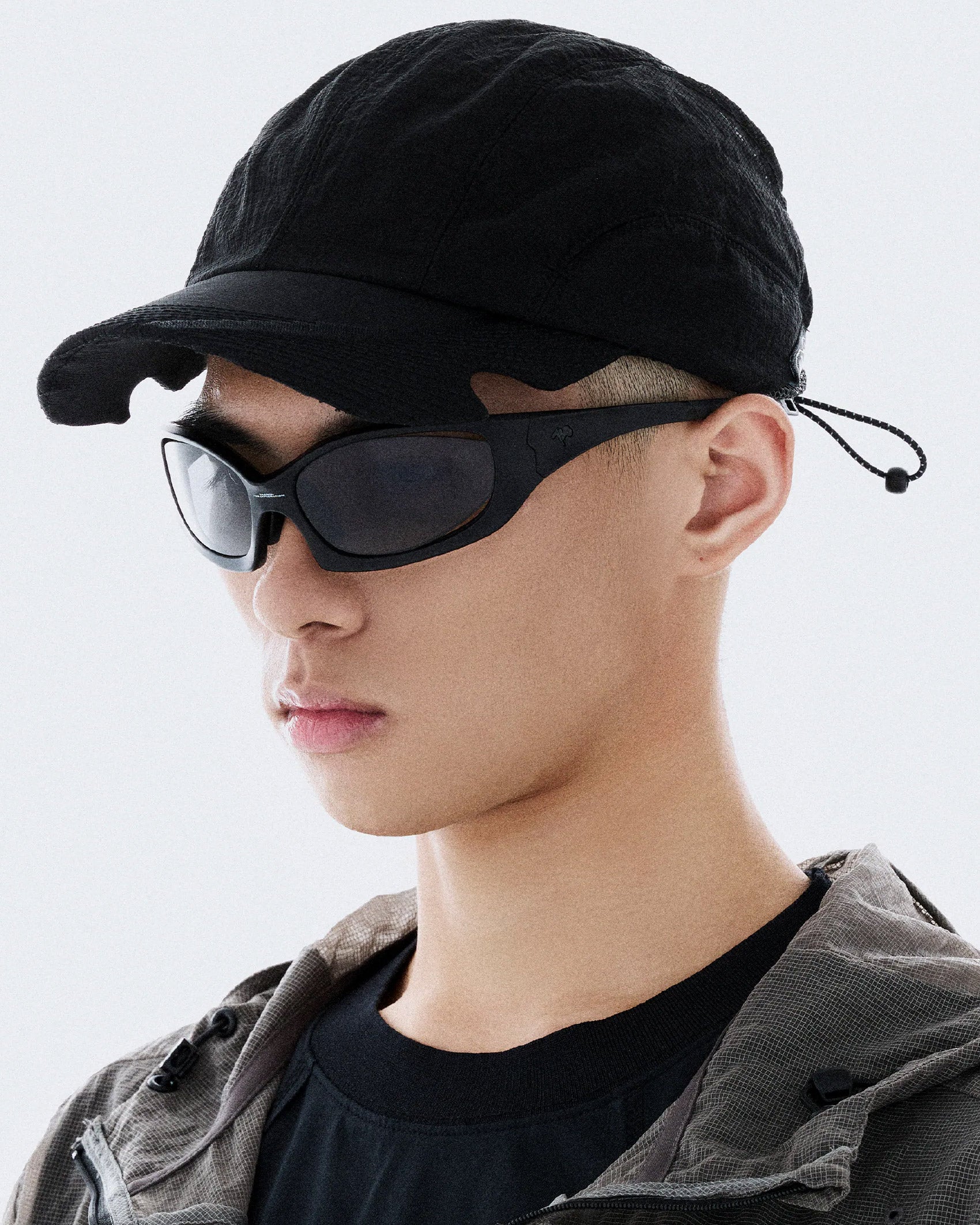 720armour x nozzle Airy Cap / Black - Wild Camping