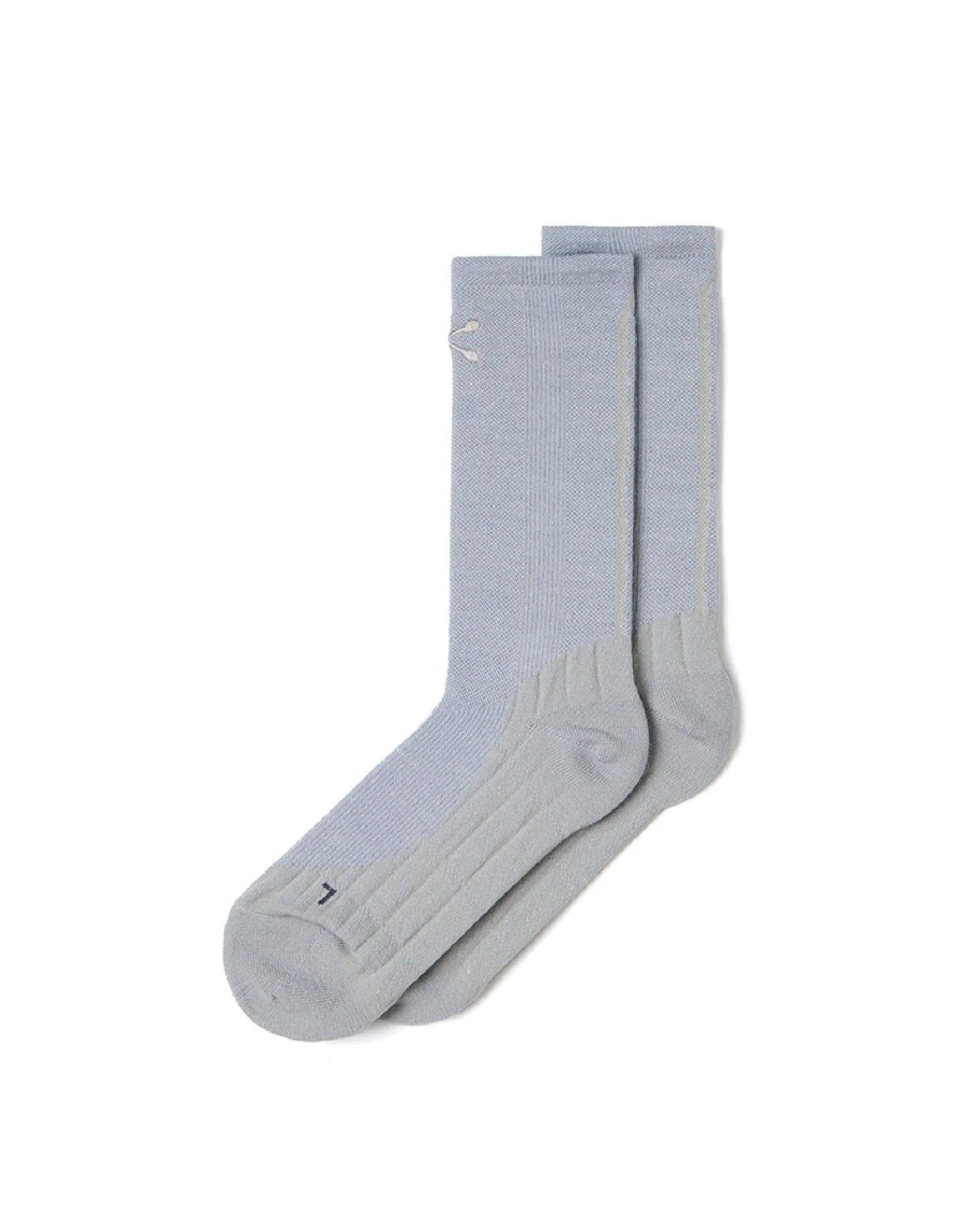 nozzle quiz Airy Wool Socks / Grey