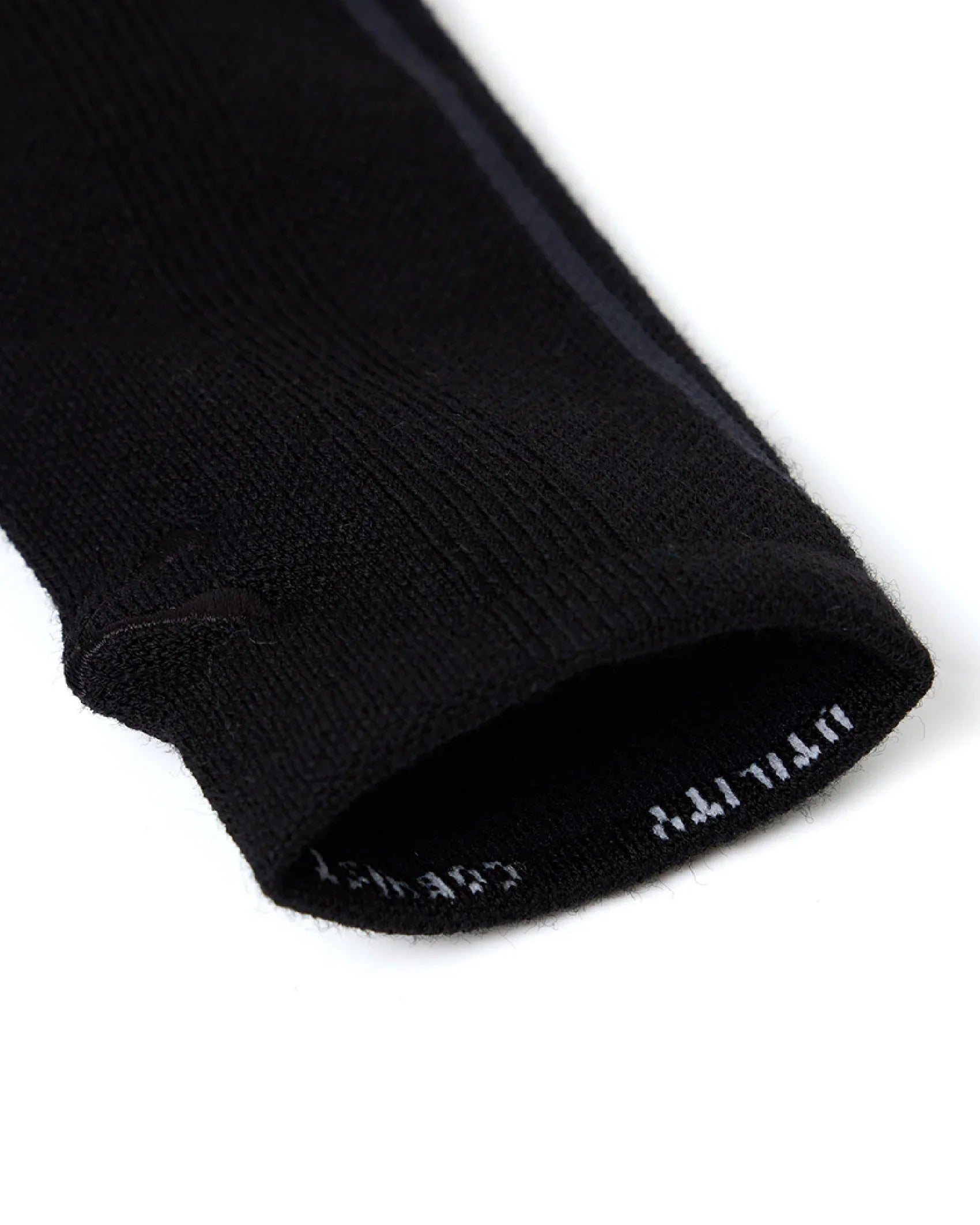 nozzle quiz Airy Wool Socks / Black