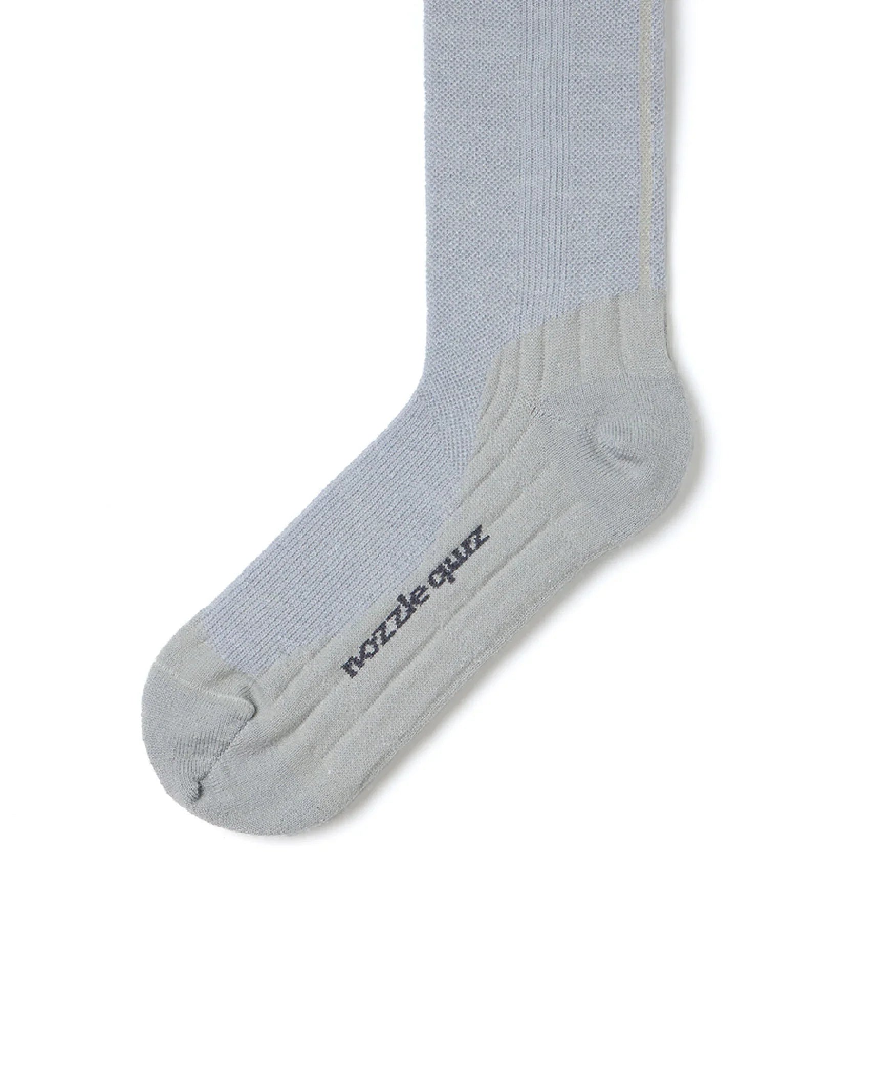 nozzle quiz Airy Wool Socks / Grey