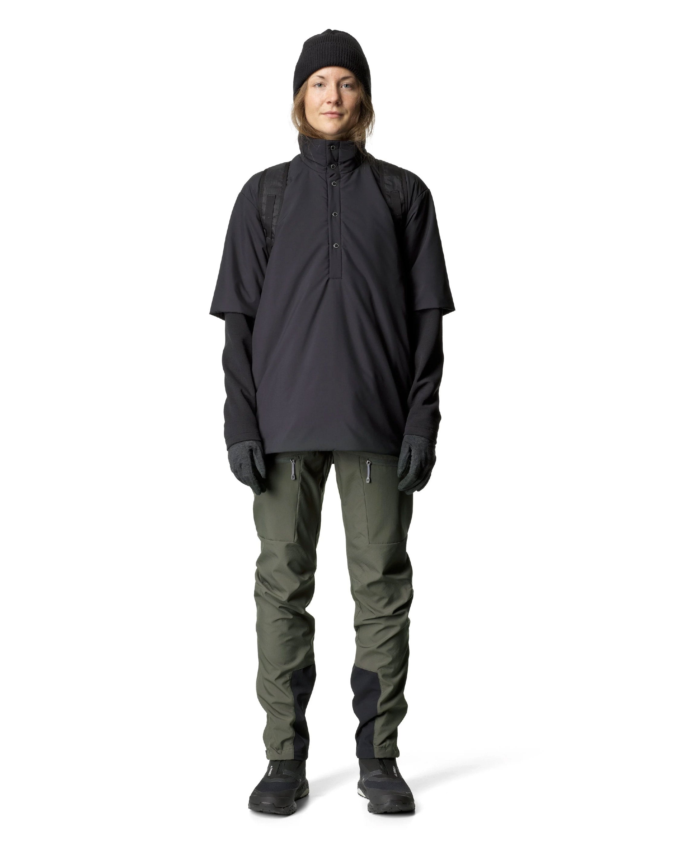 Houdini All Weather T-Neck (Unisex) /  True Black