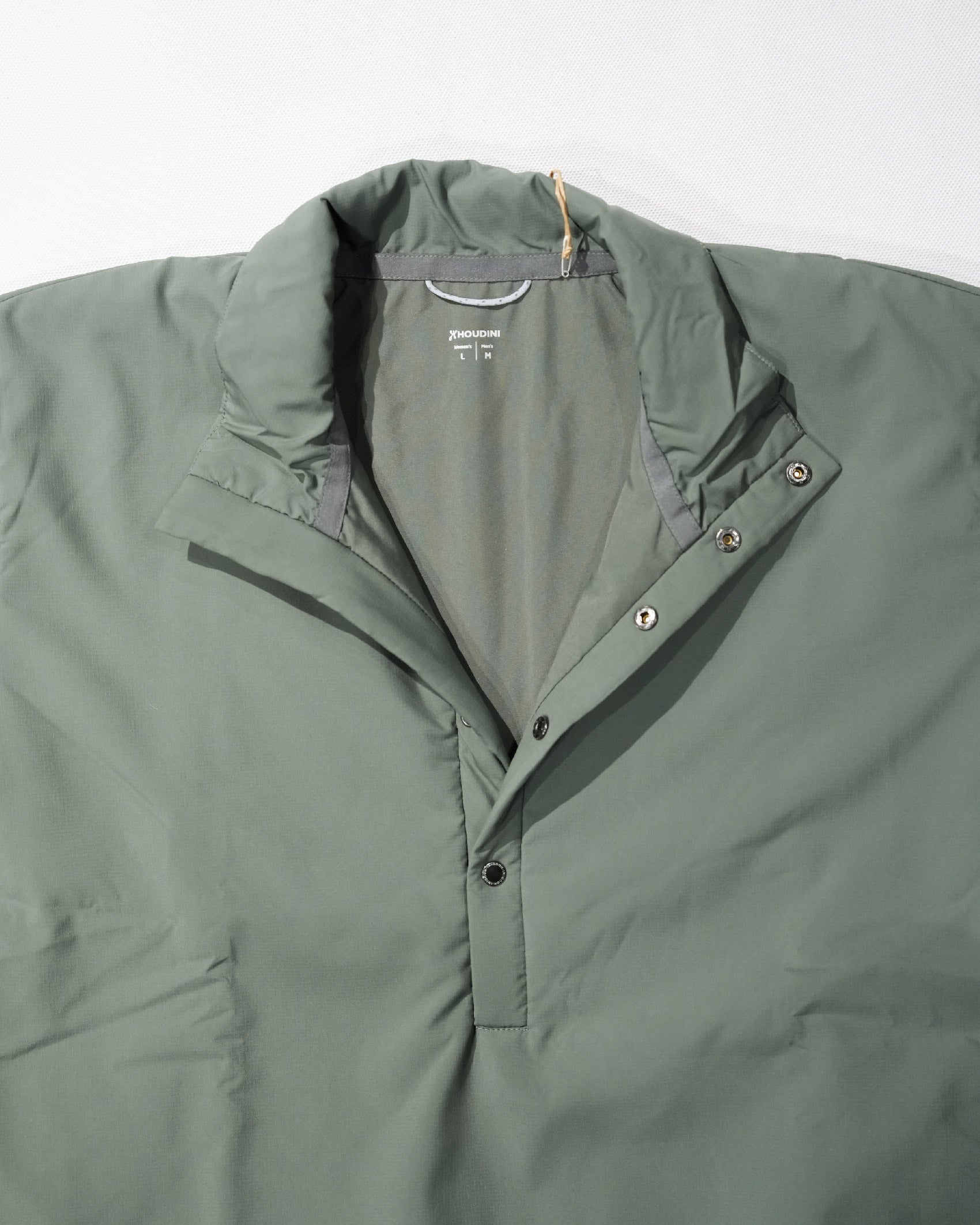 Houdini All Weather T-Neck (Unisex) /  Geyser Grey - Wild Camping