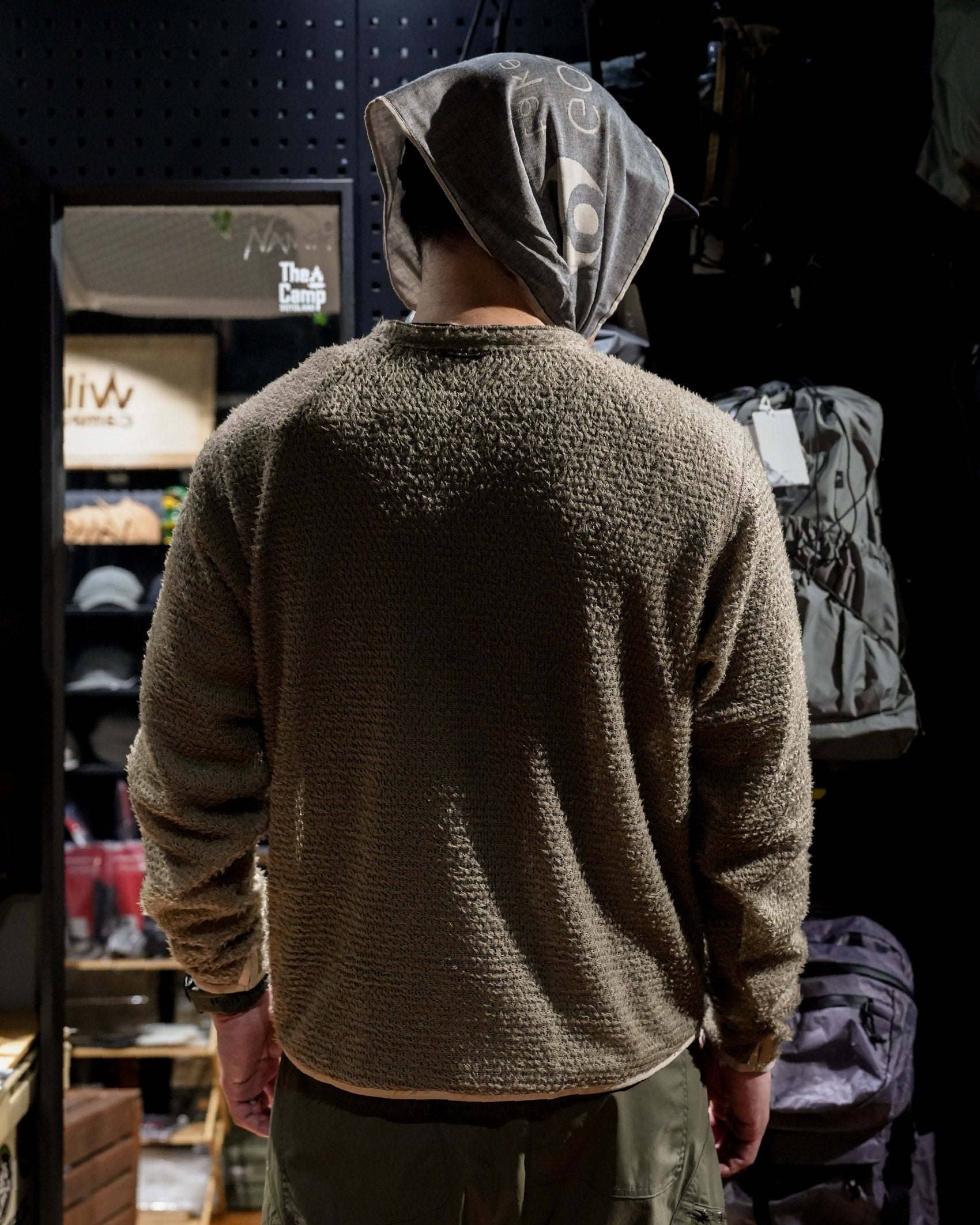 【JP Edition】Gossamer Gear H/B Polartec® Alpha® Direct Pullover / Beige - Wild Camping