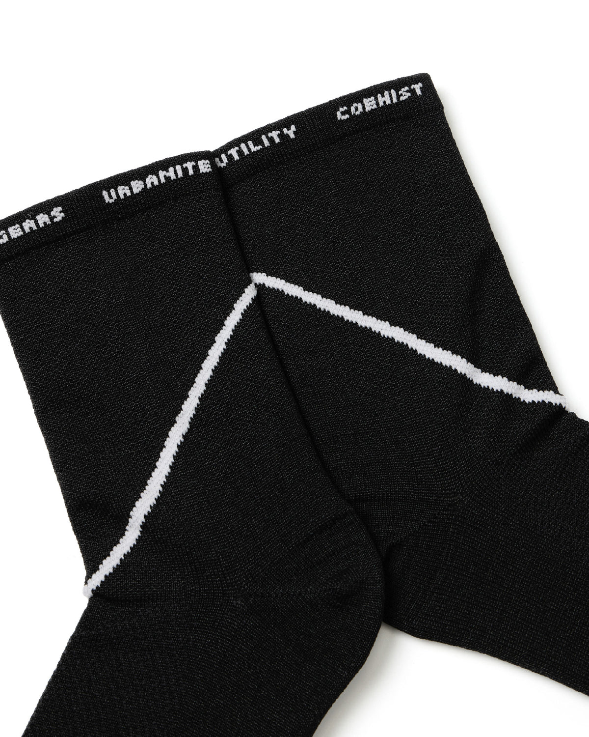 nozzle quiz Anti-Slip Fivefingers Socks / Fly Black - Wild Camping