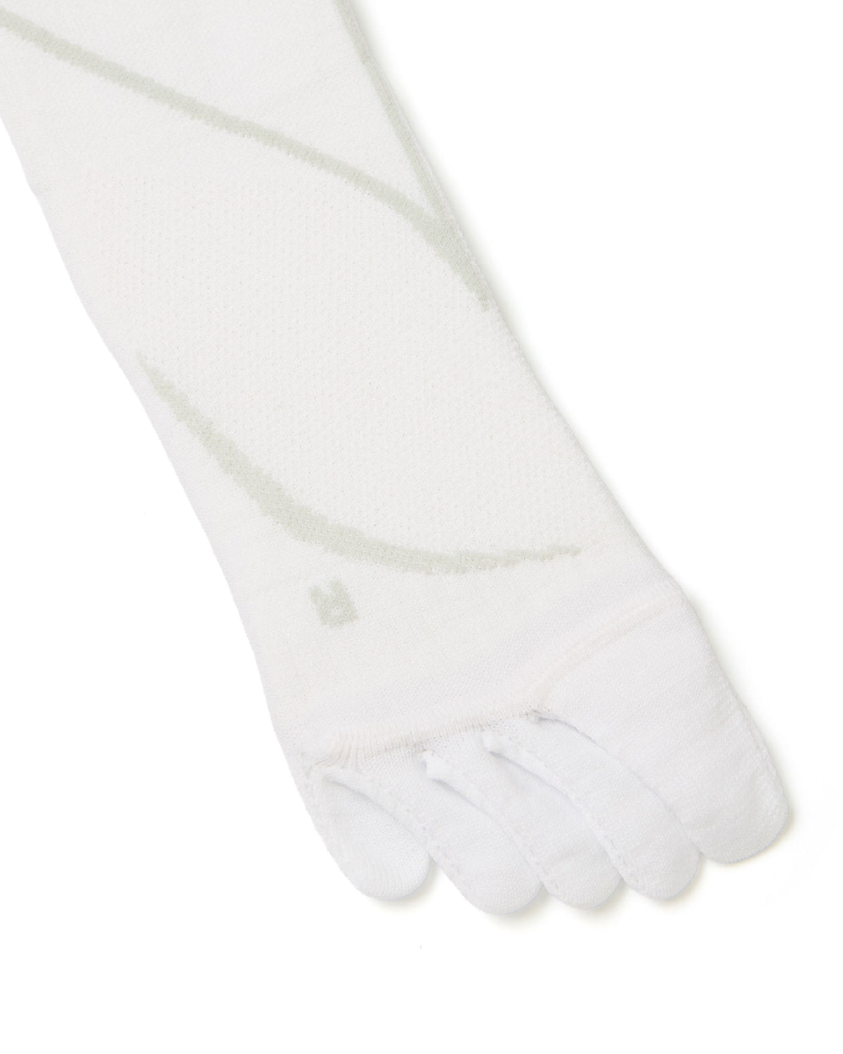 nozzle quiz Anti-Slip Fivefingers Socks / Fly White - Wild Camping