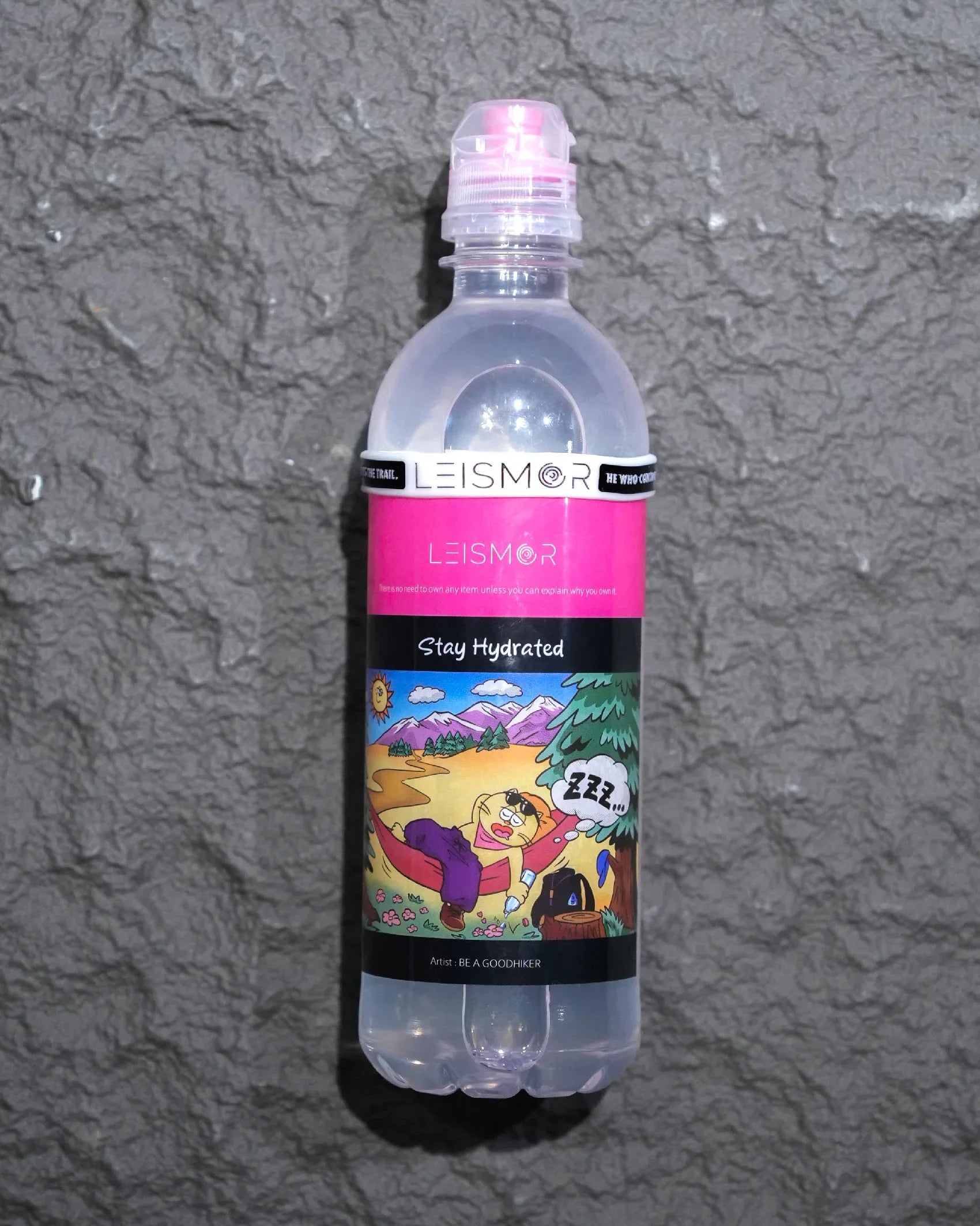 LEISMOR Bottle Upgrade Kit【for MITSUYA CIDER 500ml "Stay Hydrated"】