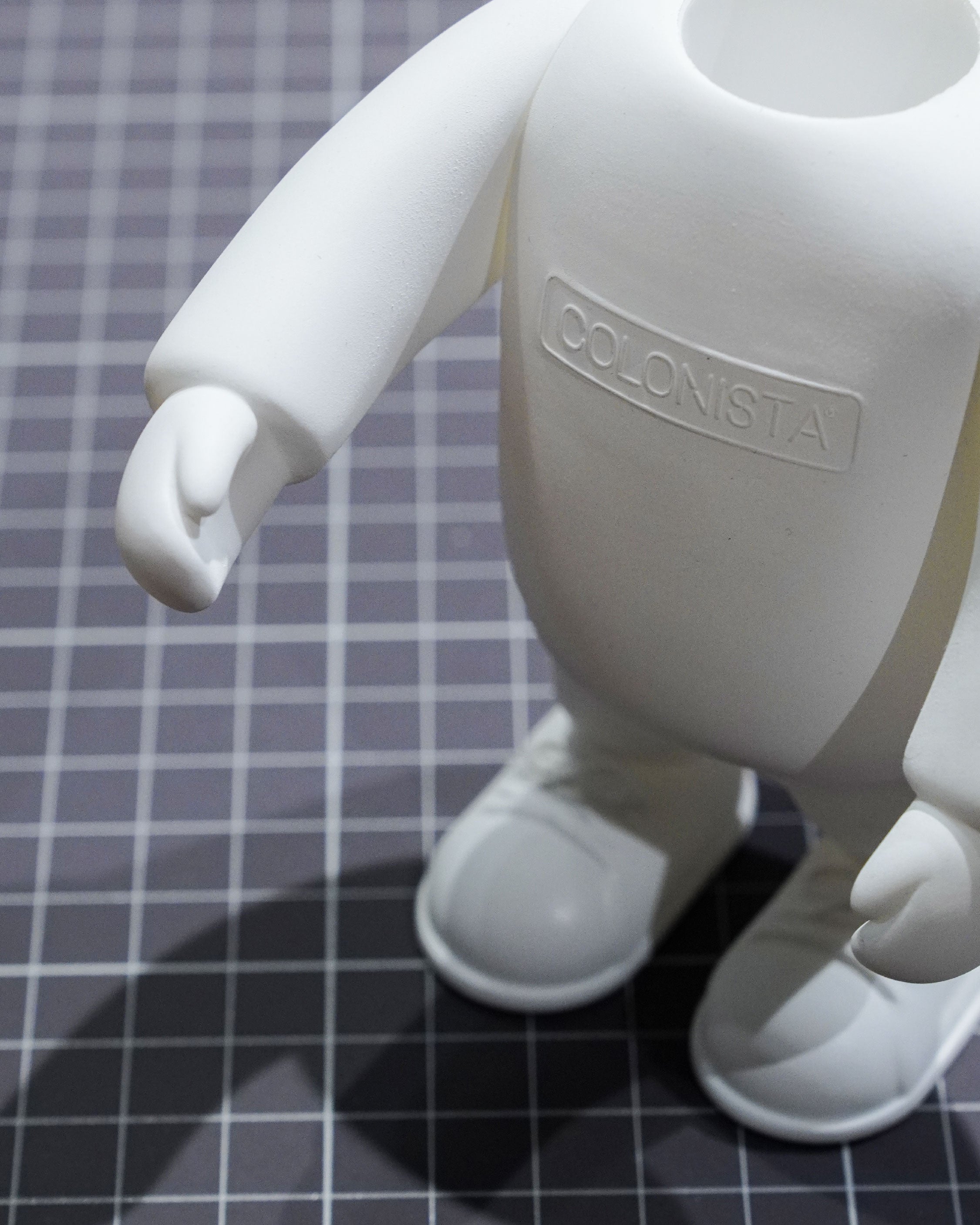 Colonista “COLO-Kun" Soft Vinyl Figure / White