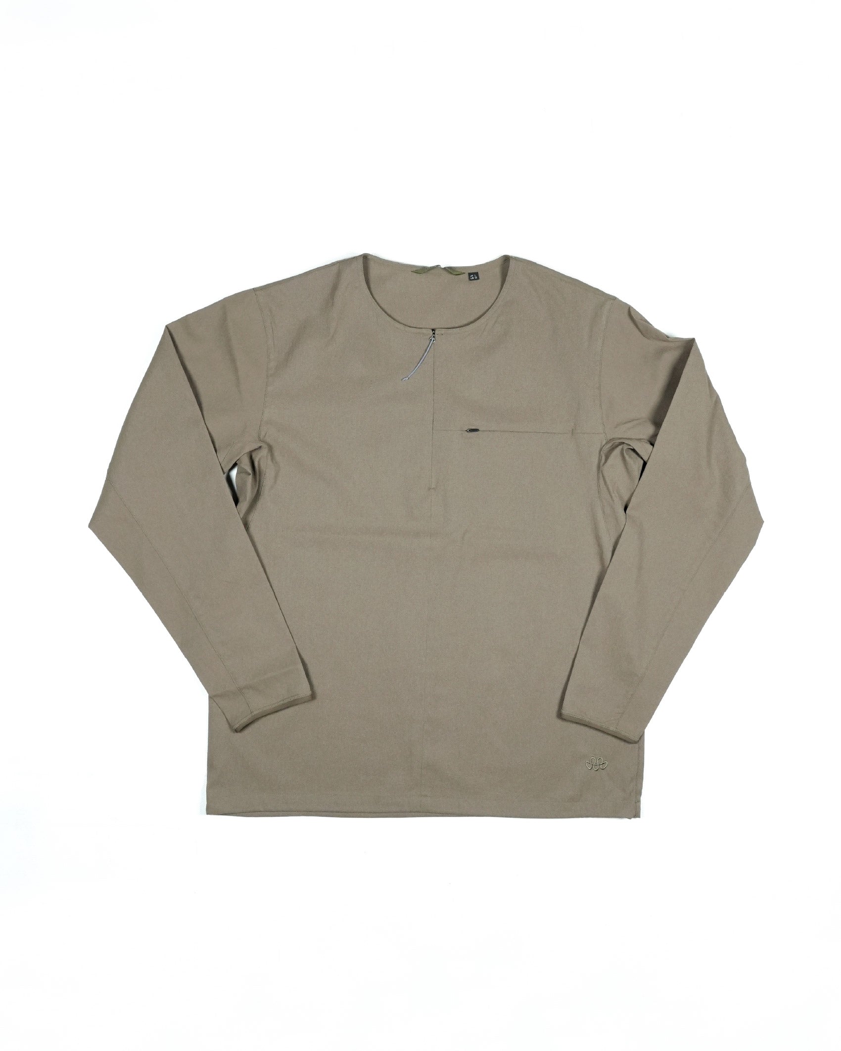 Teton Bros. Chill Halfzip Shirt / Chocolate