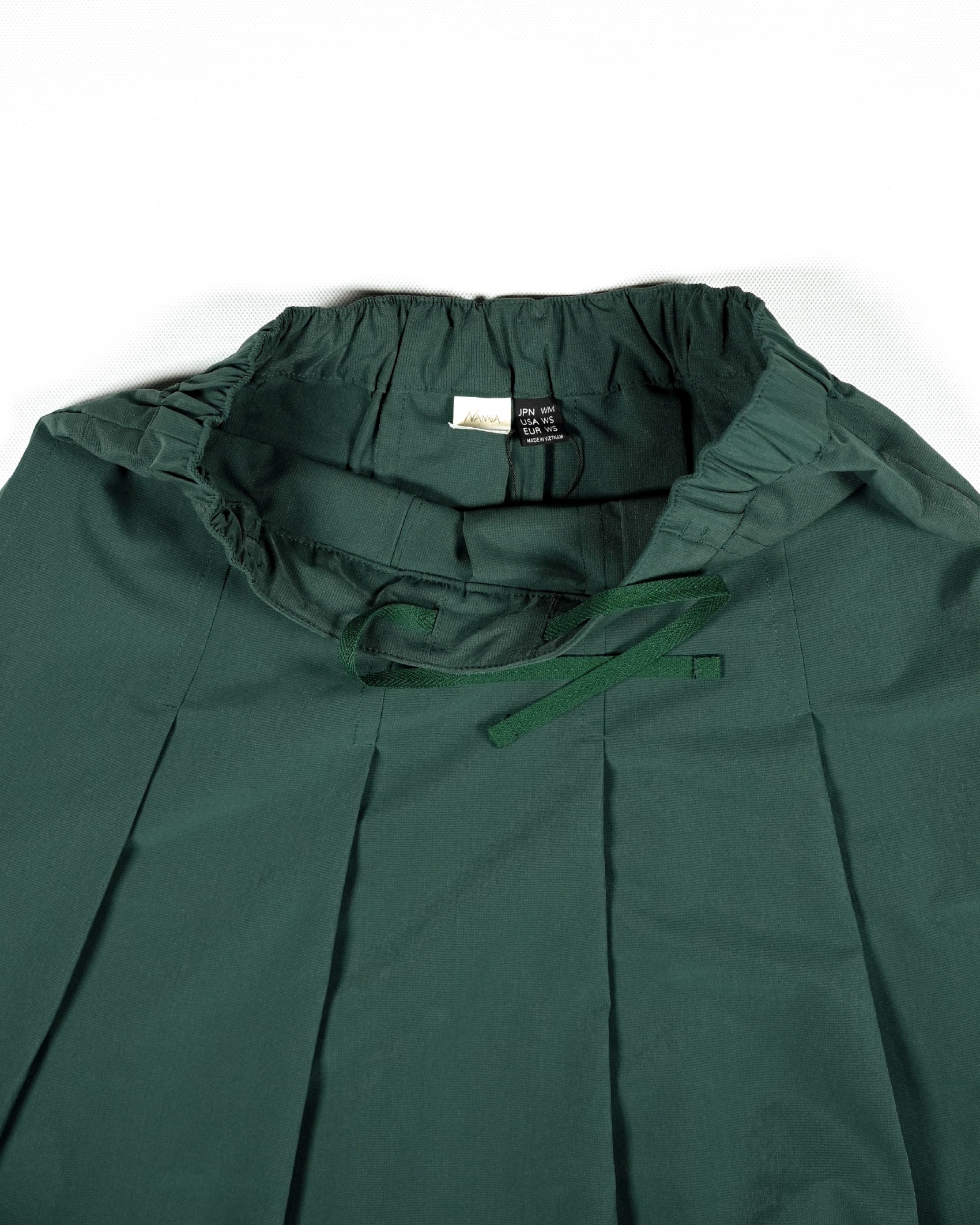 Nanga DotAir® Comfy Pleated Skirt WM / GRN - Wild Camping
