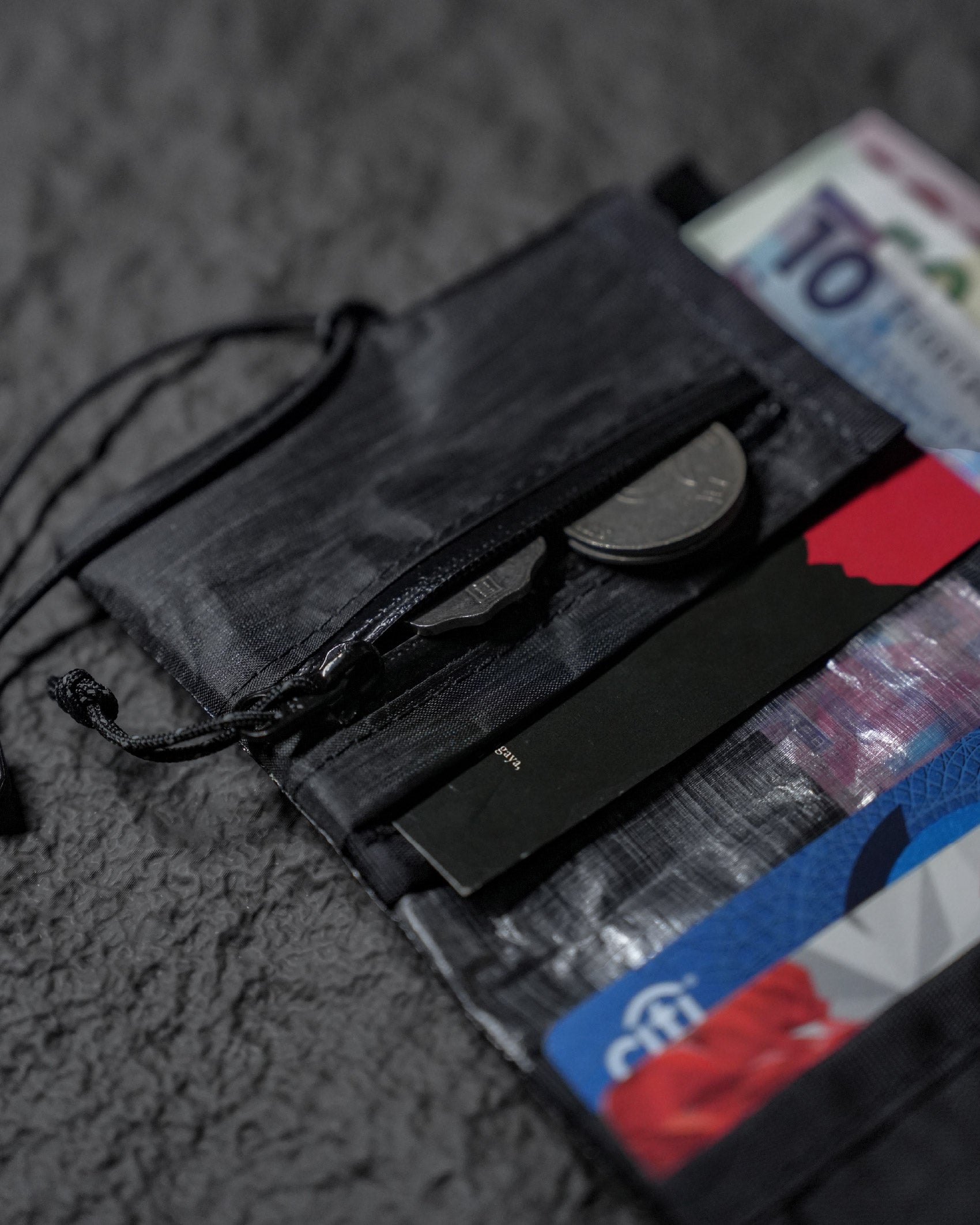 No Brand Gear Dyneema® Wallet V2.5 / Triple Black