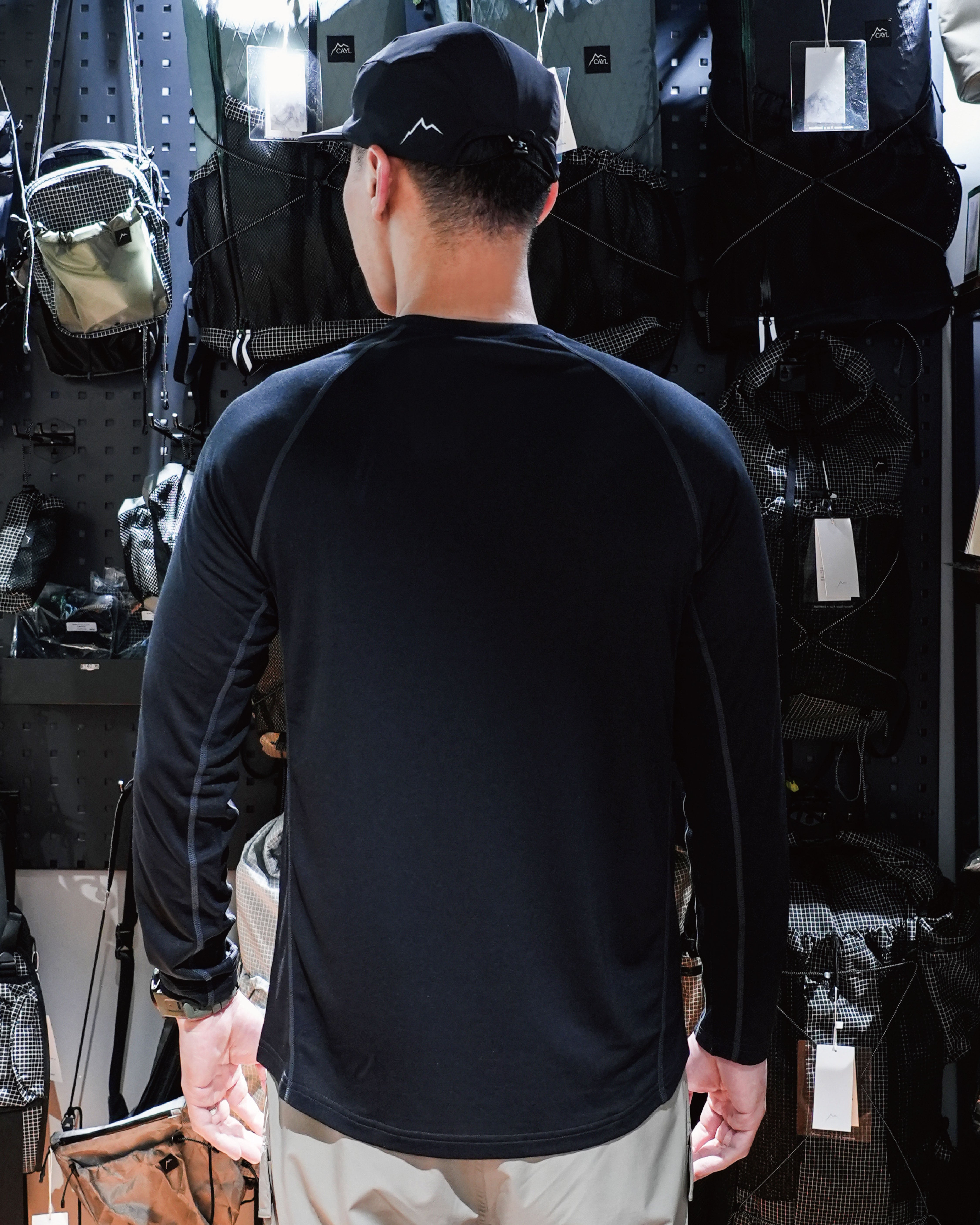 CAYL Delta Long Sleeve / Black