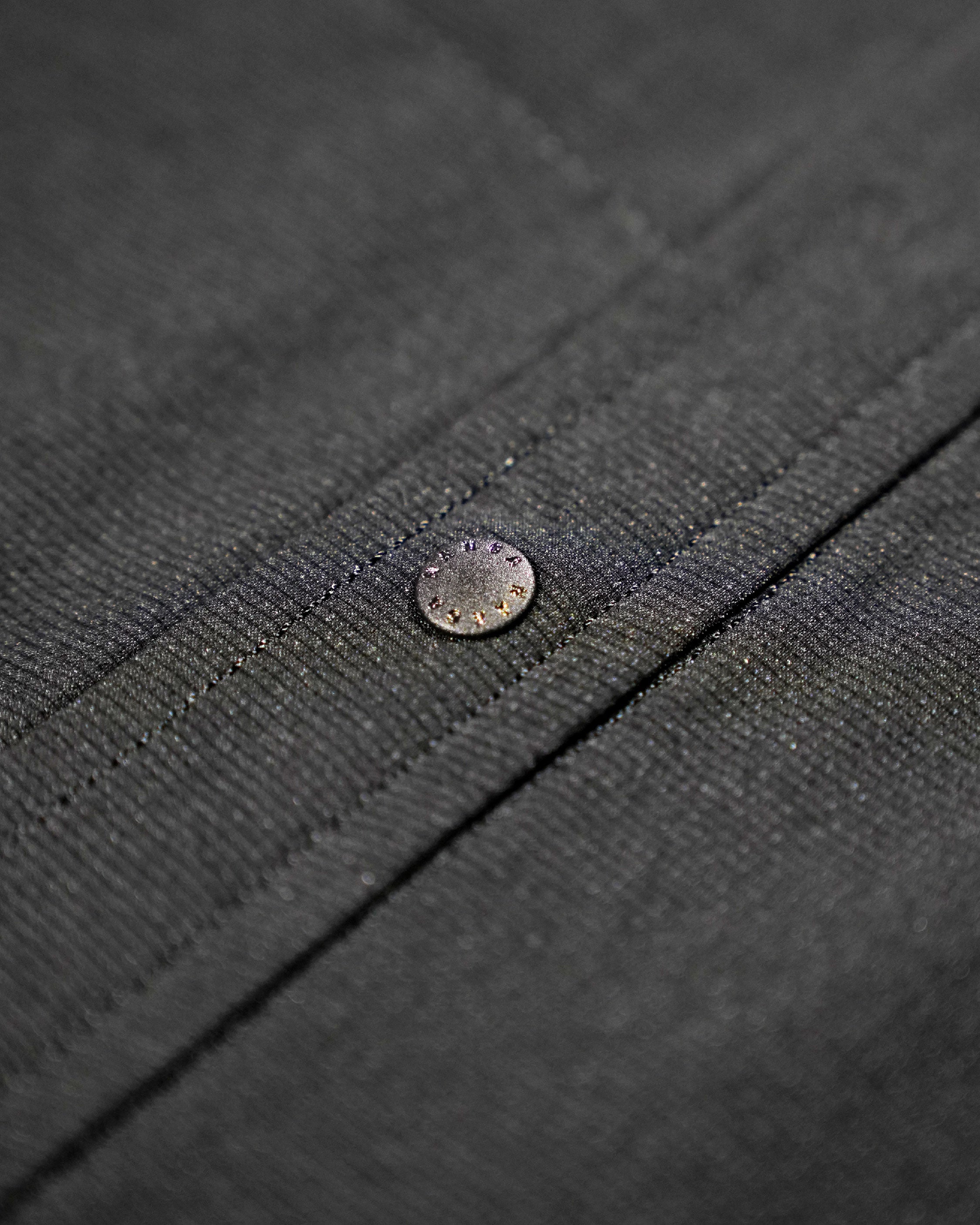 Nanga Dot Air Comfy S/S Shirt / BLK - Wild Camping