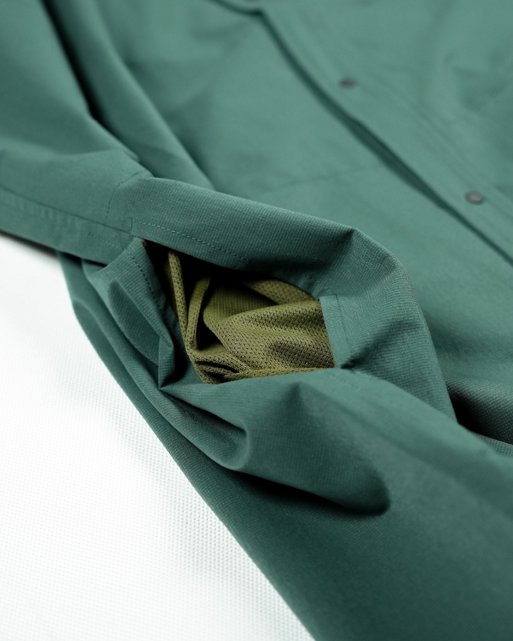 Nanga DotAir® Comfy Shirt / GRN - Wild Camping