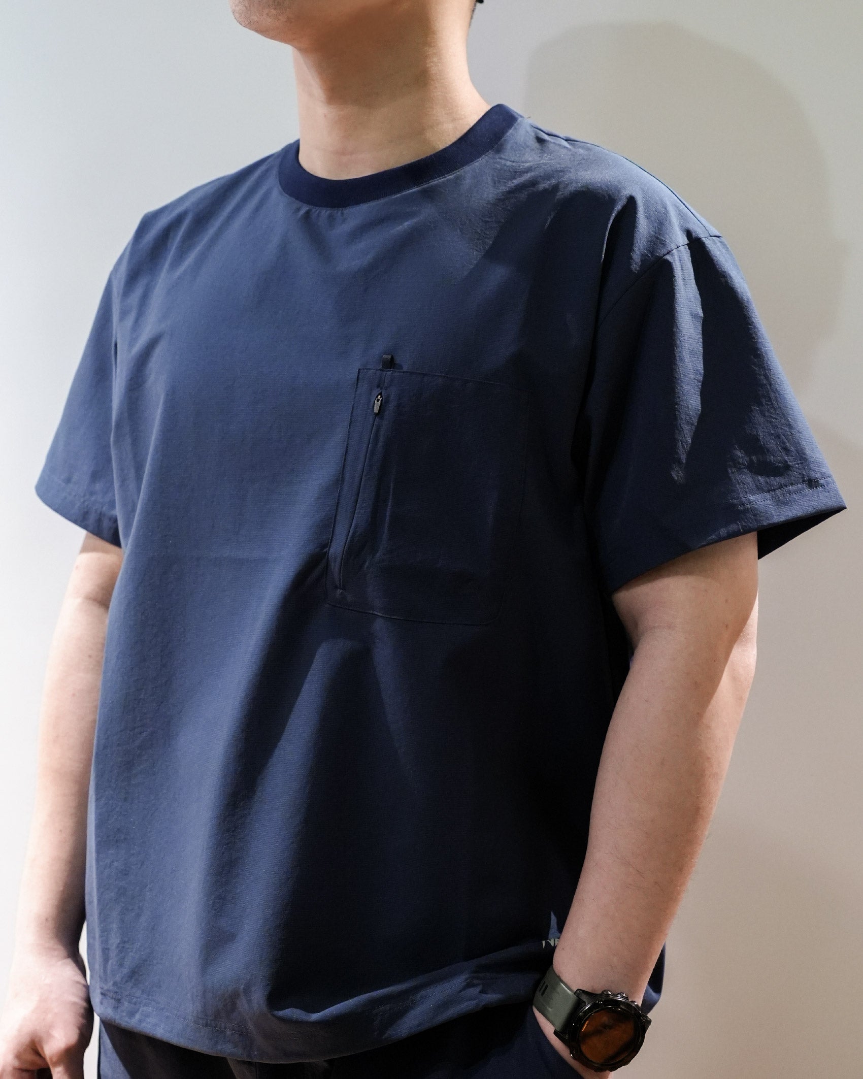Nanga DotAir® Comfy Tee / NVY - Wild Camping