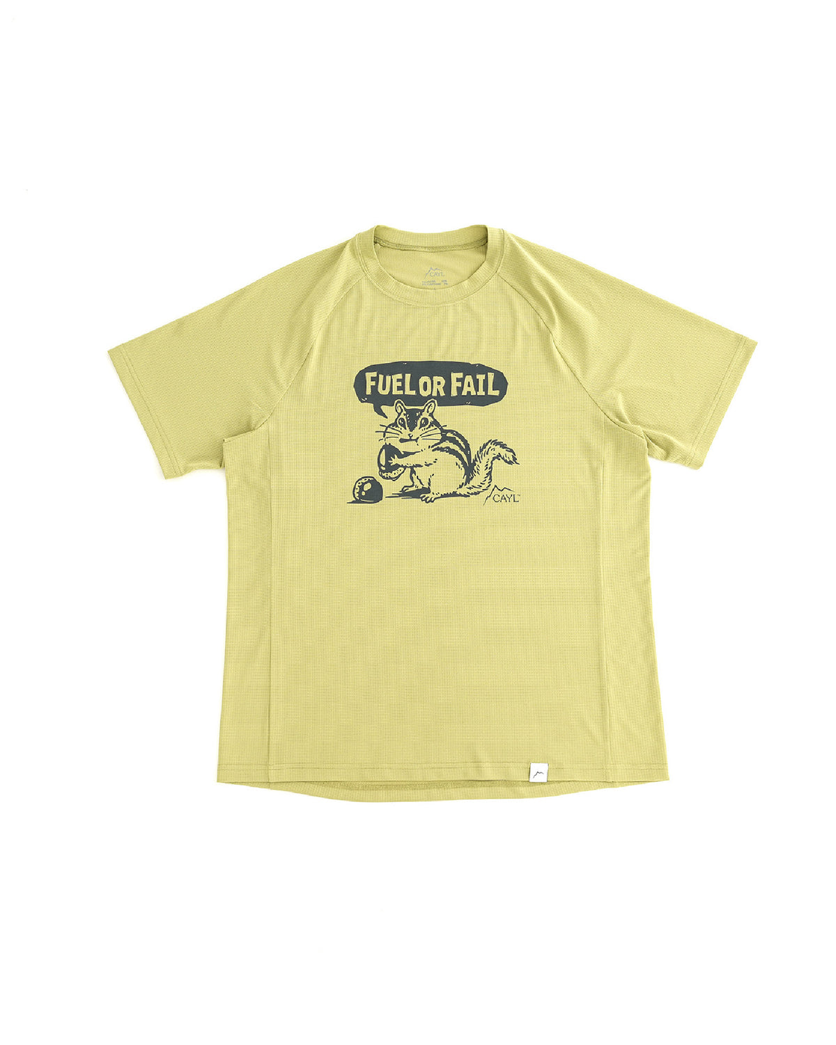 CAYL Fuel Or Fail Short Sleeve / Light Olive - Wild Camping
