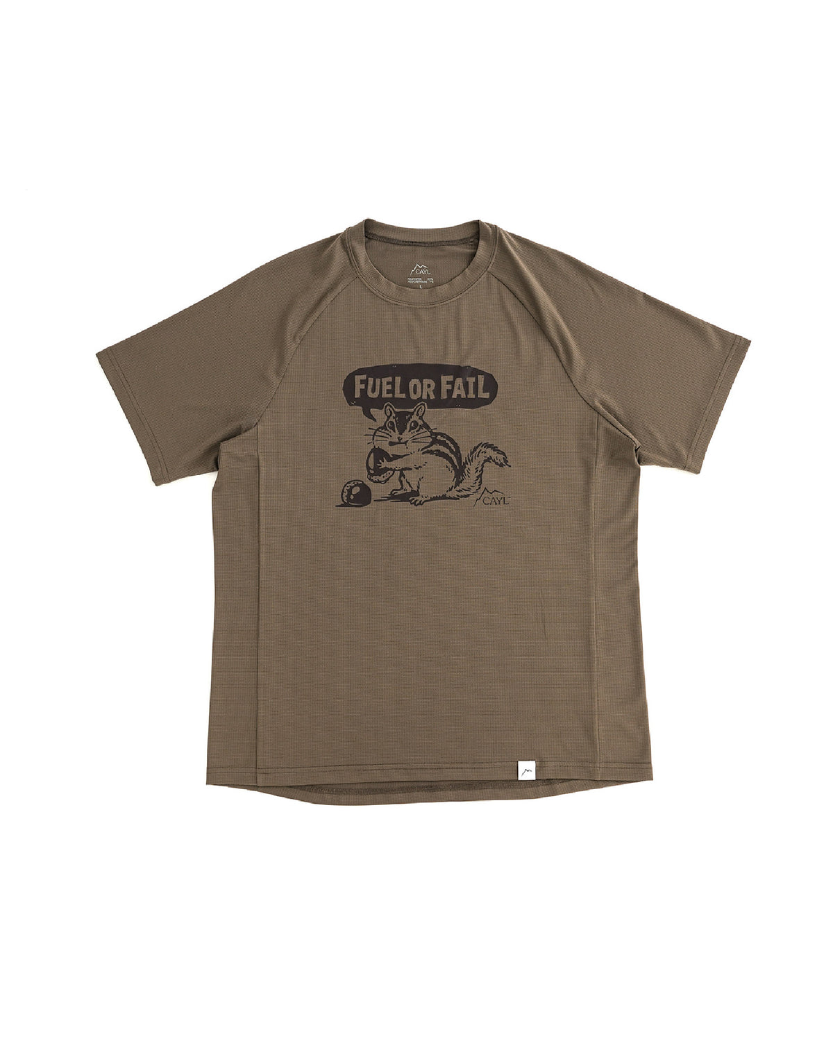 CAYL Fuel Or Fail Short Sleeve / Red Bean - Wild Camping