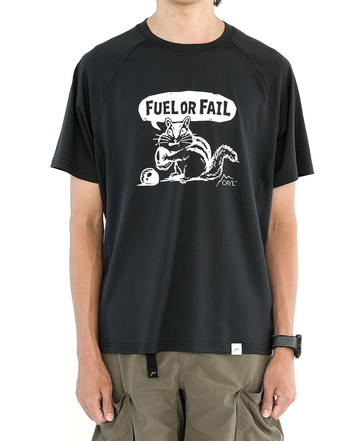 CAYL Fuel Or Fail Short Sleeve / Black - Wild Camping