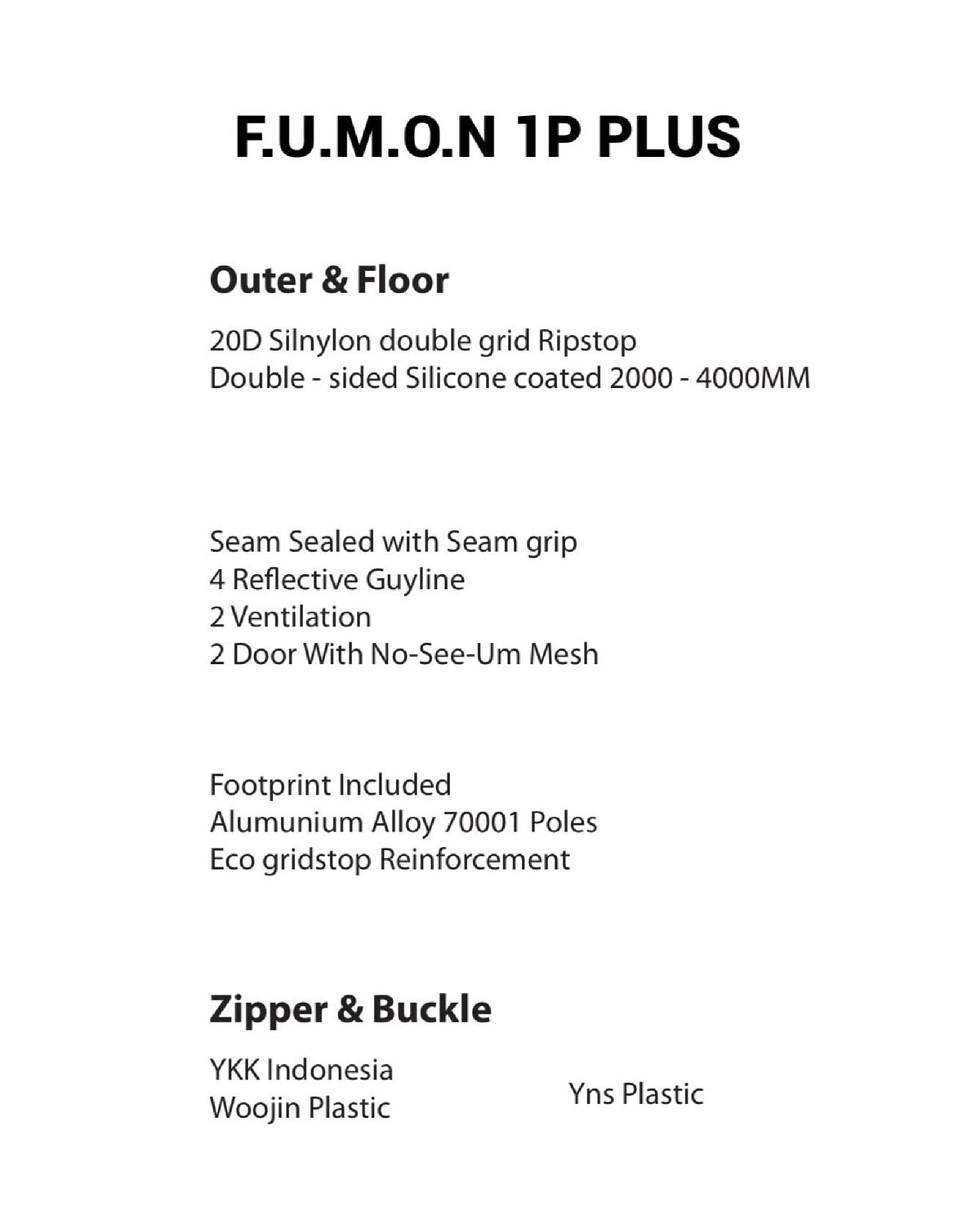 步く泊まる ARUKUTOMARU F.U.M.O.N 1P PLUS / Pink - Wild Camping