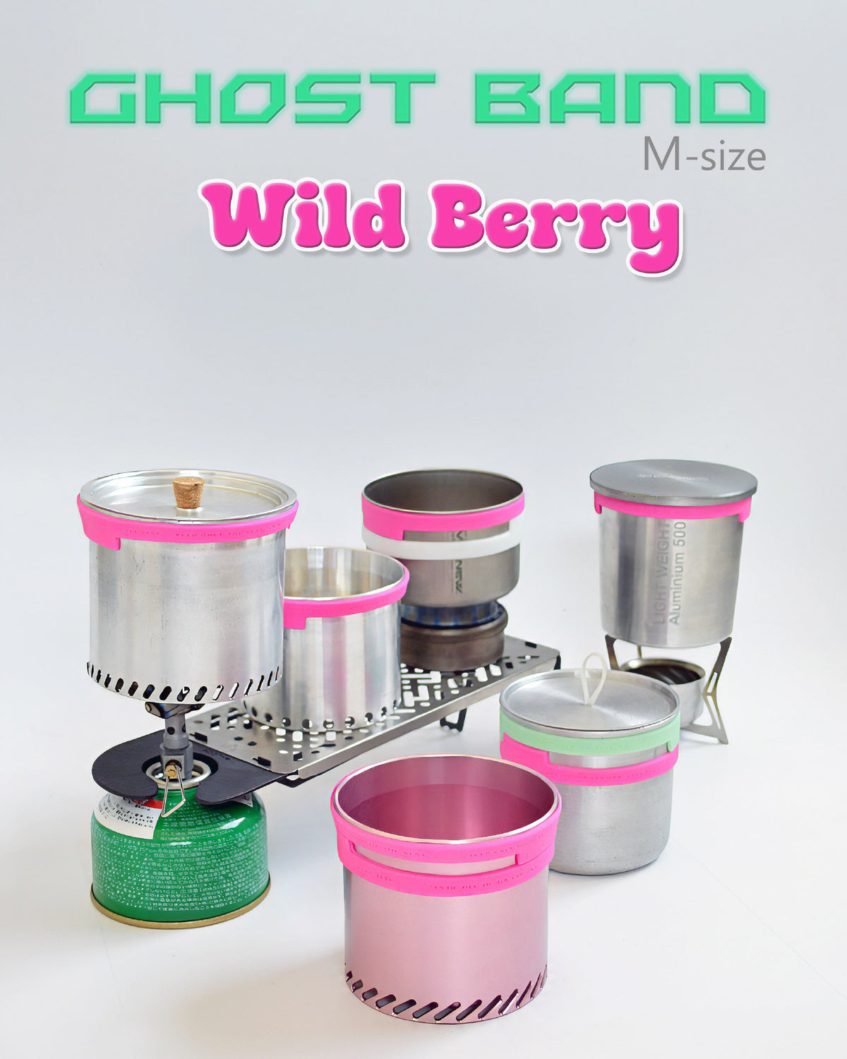 LEISMOR Ghost Band "Wild Berry" / M-Size