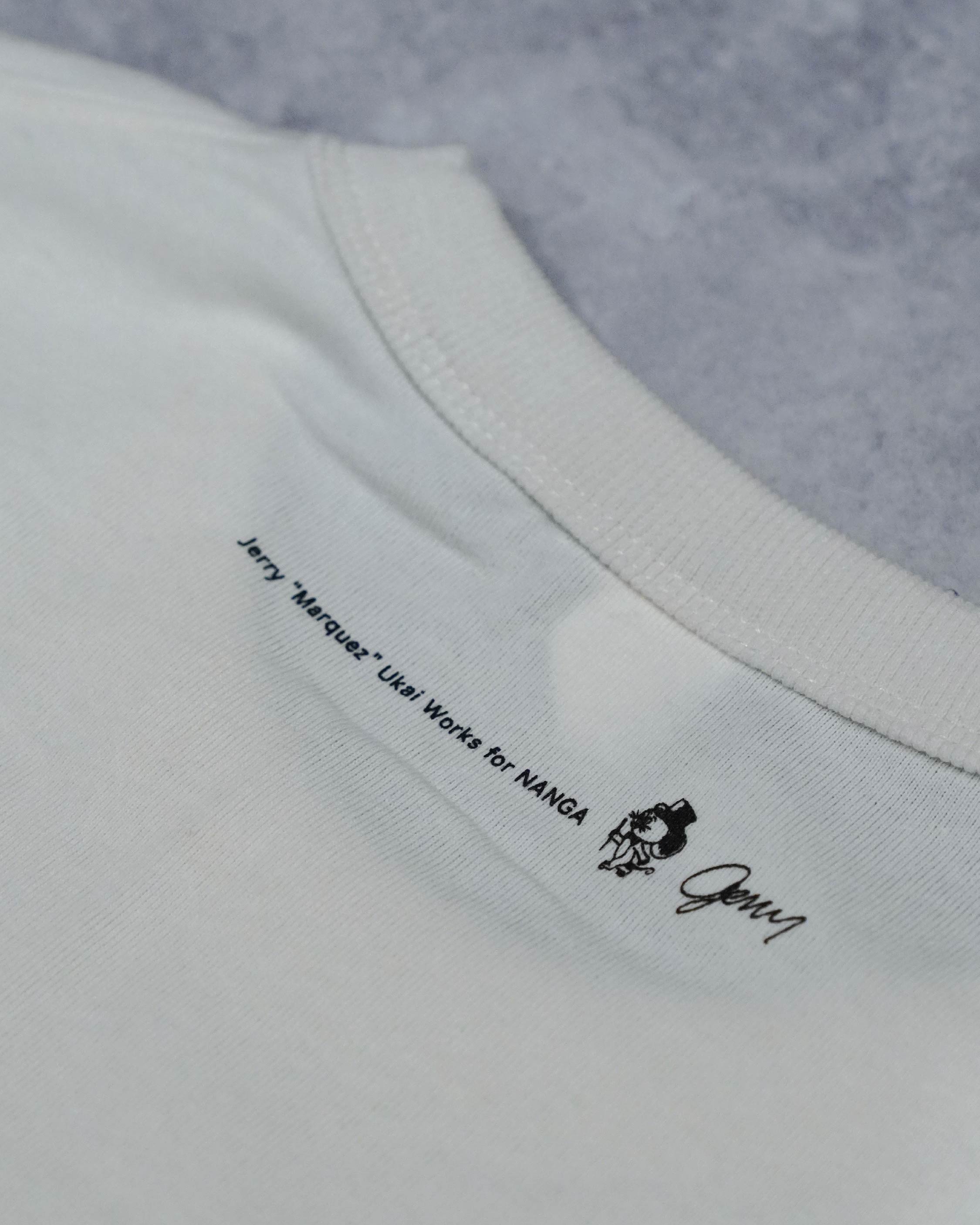 Nanga × Jerry Ukai ECO HYBRID Nanga Logo Tee