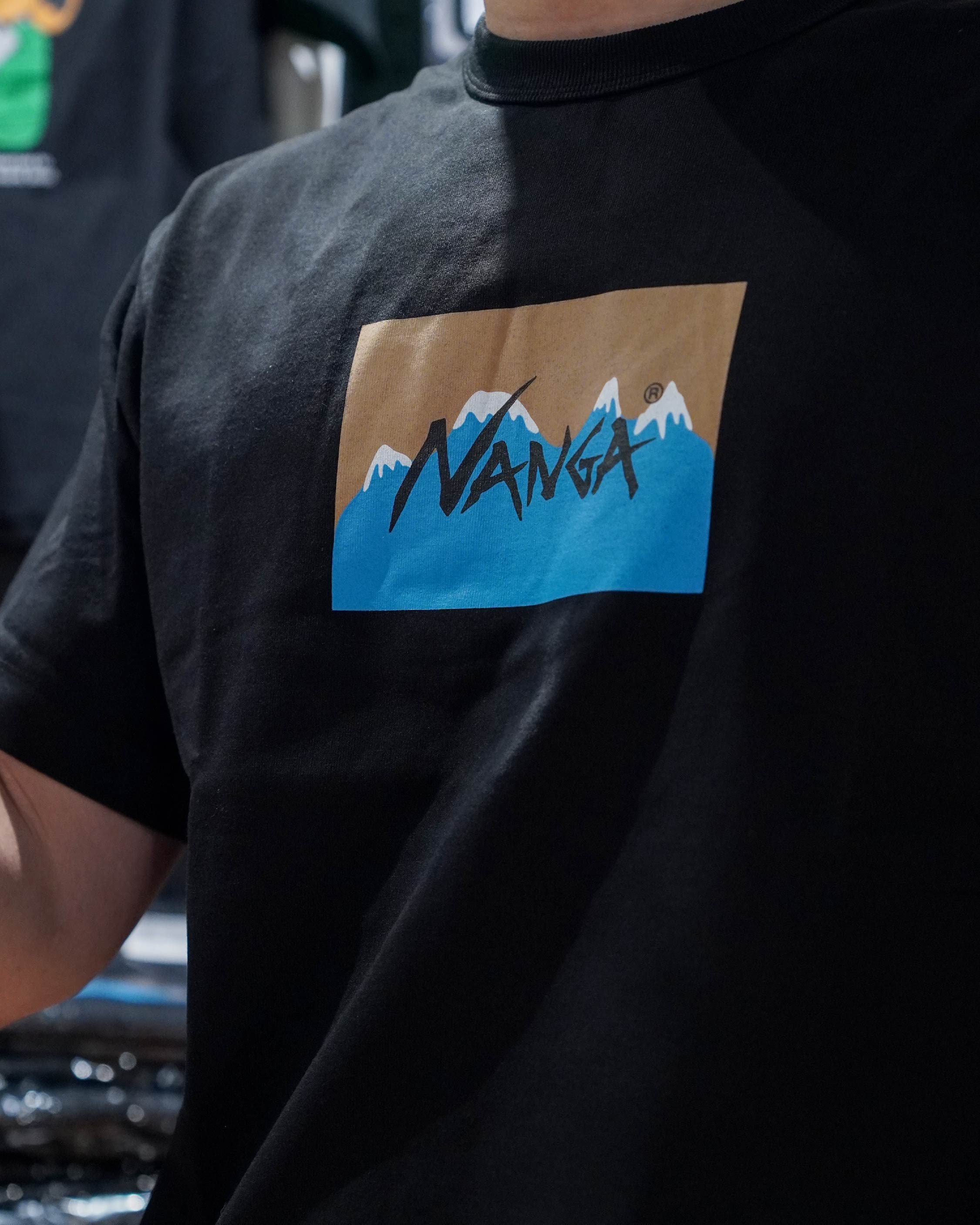 Nanga × Jerry Ukai ECO HYBRID Nanga Logo Tee