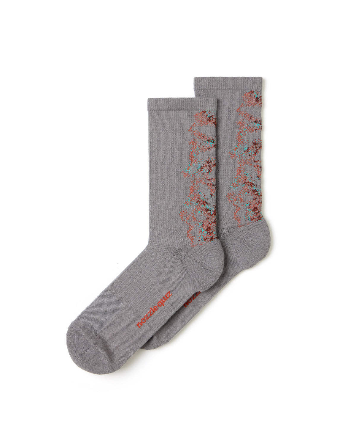 nozzle quiz Landing Socks / Mist Orange - Wild Camping