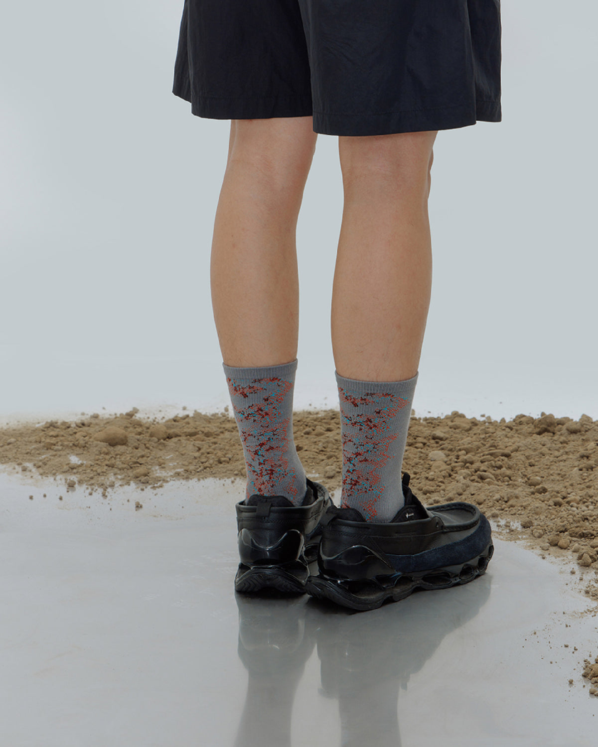 nozzle quiz Landing Socks / Mist Orange - Wild Camping