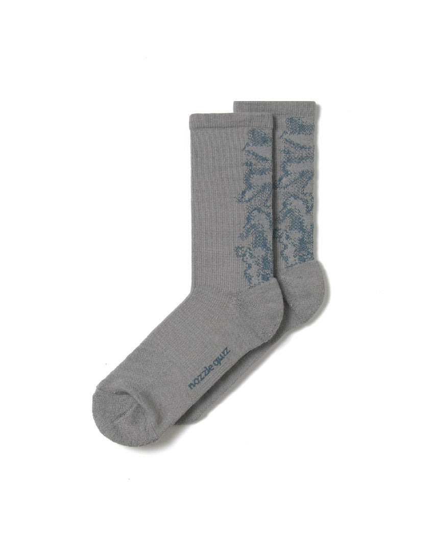 nozzle quiz Landing Socks / Mist Gray
