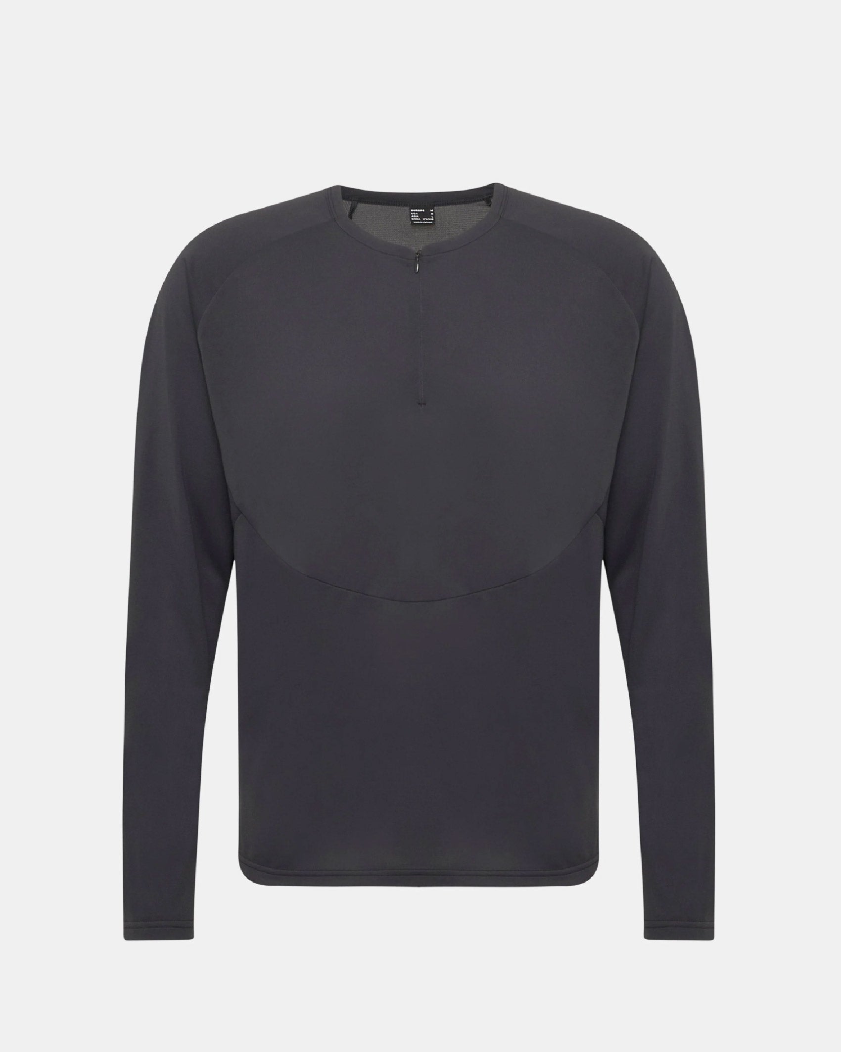 Hiking Patrol x Mammut Light FL Half Zip Longsleeve T-Shirt / Black - Wild Camping