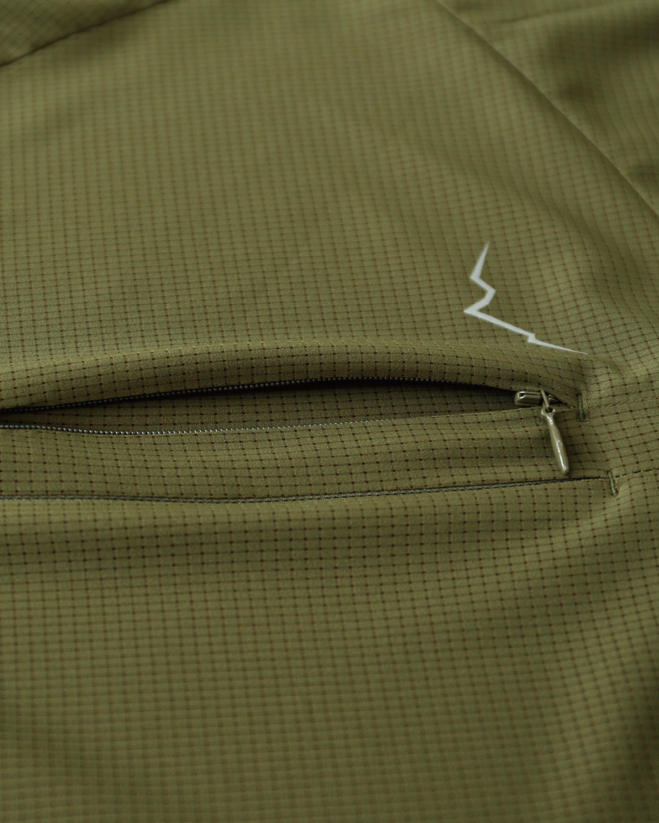 CAYL Light Flow Half Zip / Brown Khaki