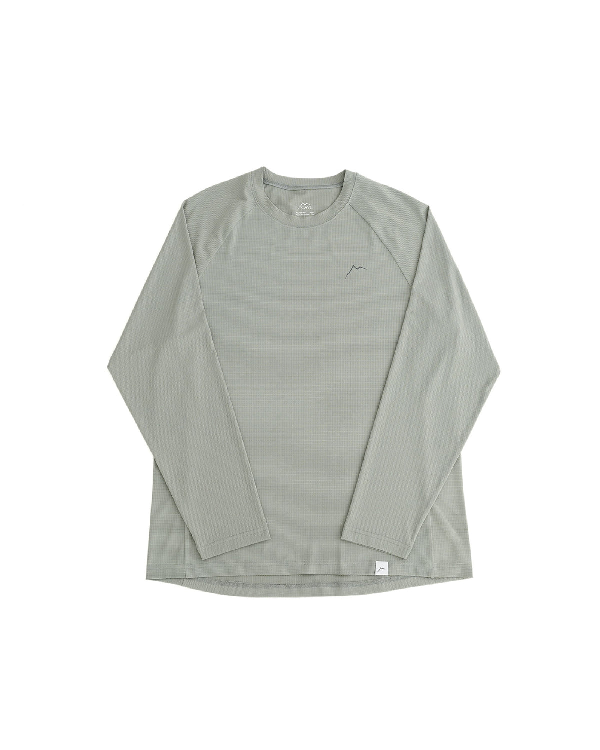 CAYL Logo Air Long Sleeve / Light Grey - Wild Camping