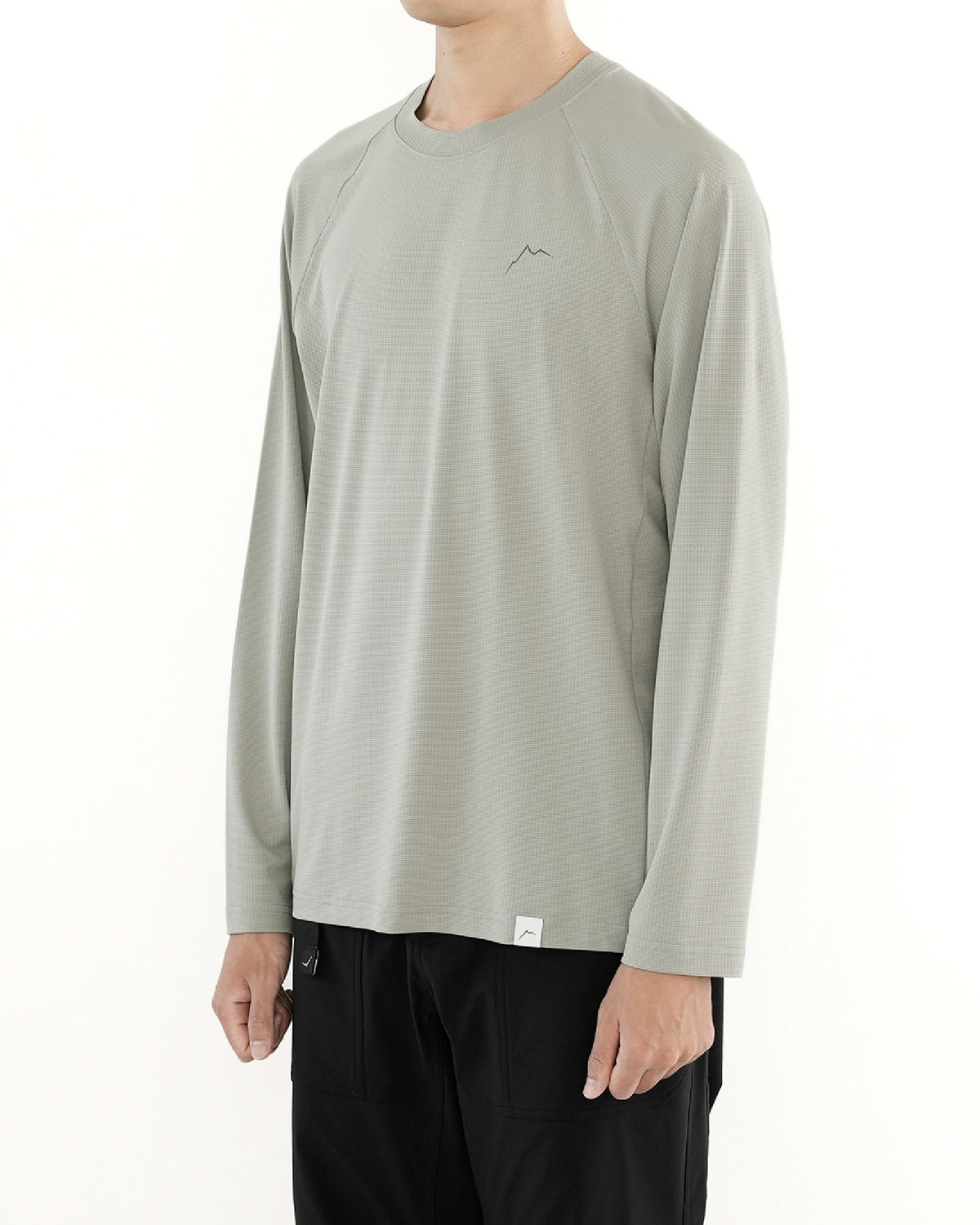 CAYL Logo Air Long Sleeve / Light Grey - Wild Camping