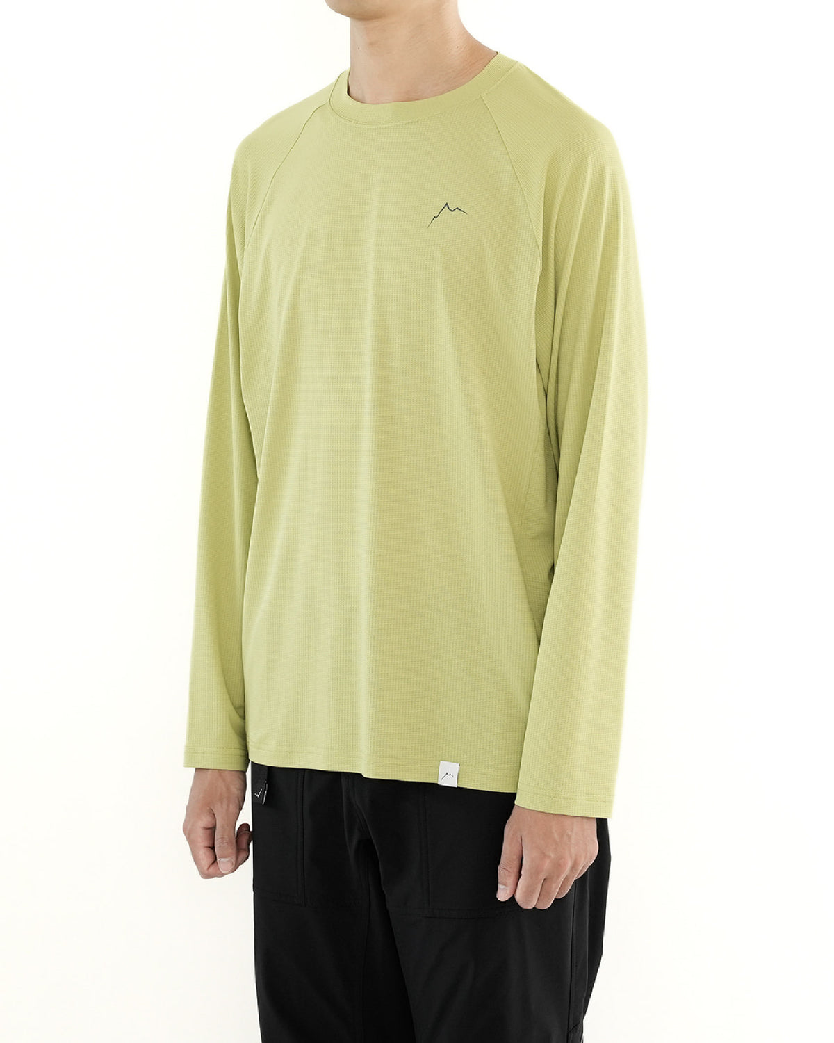 CAYL Logo Air Long Sleeve / Light Olive - Wild Camping
