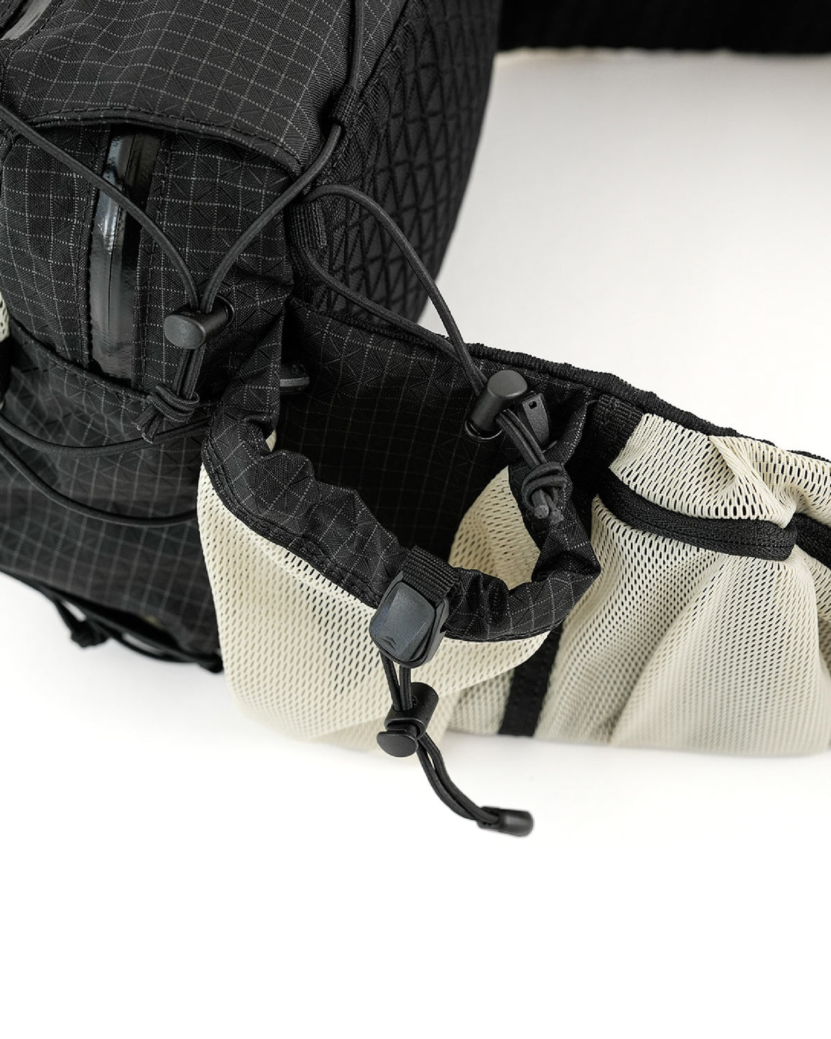 CAYL Lumbar Pack (CAYL x QMC) / B-grid Black - Wild Camping