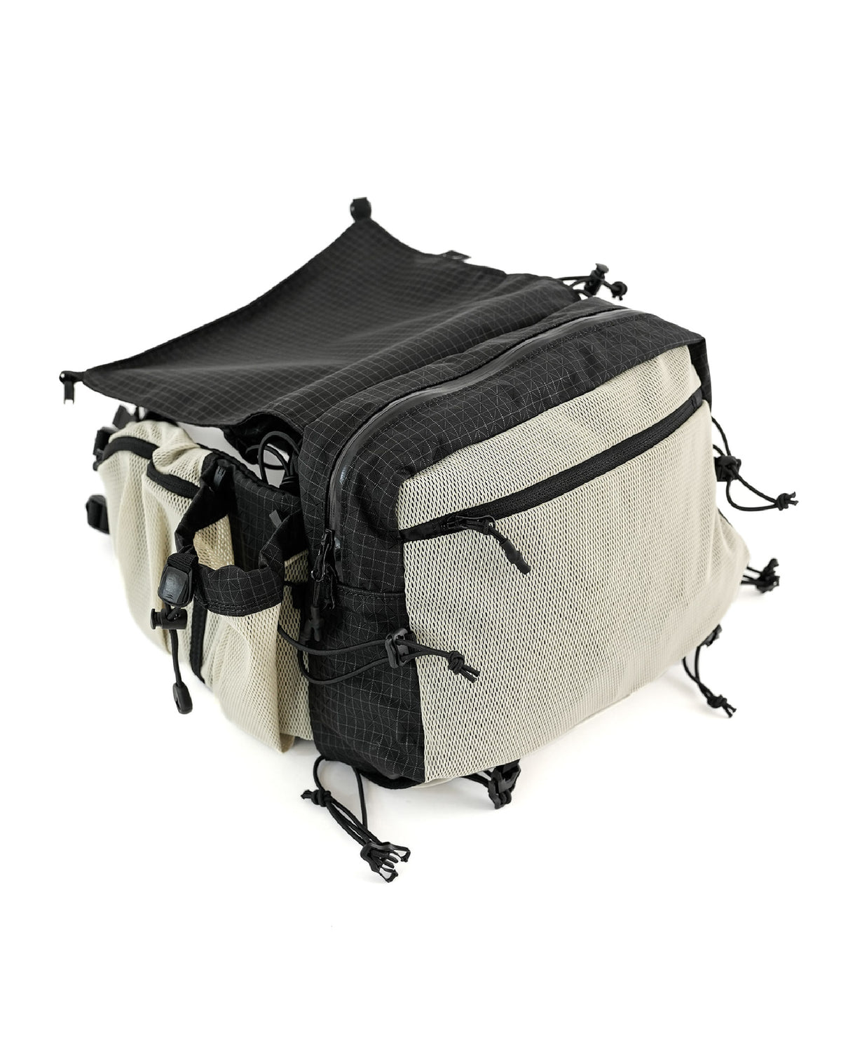 CAYL Lumbar Pack (CAYL x QMC) / B-grid Black - Wild Camping