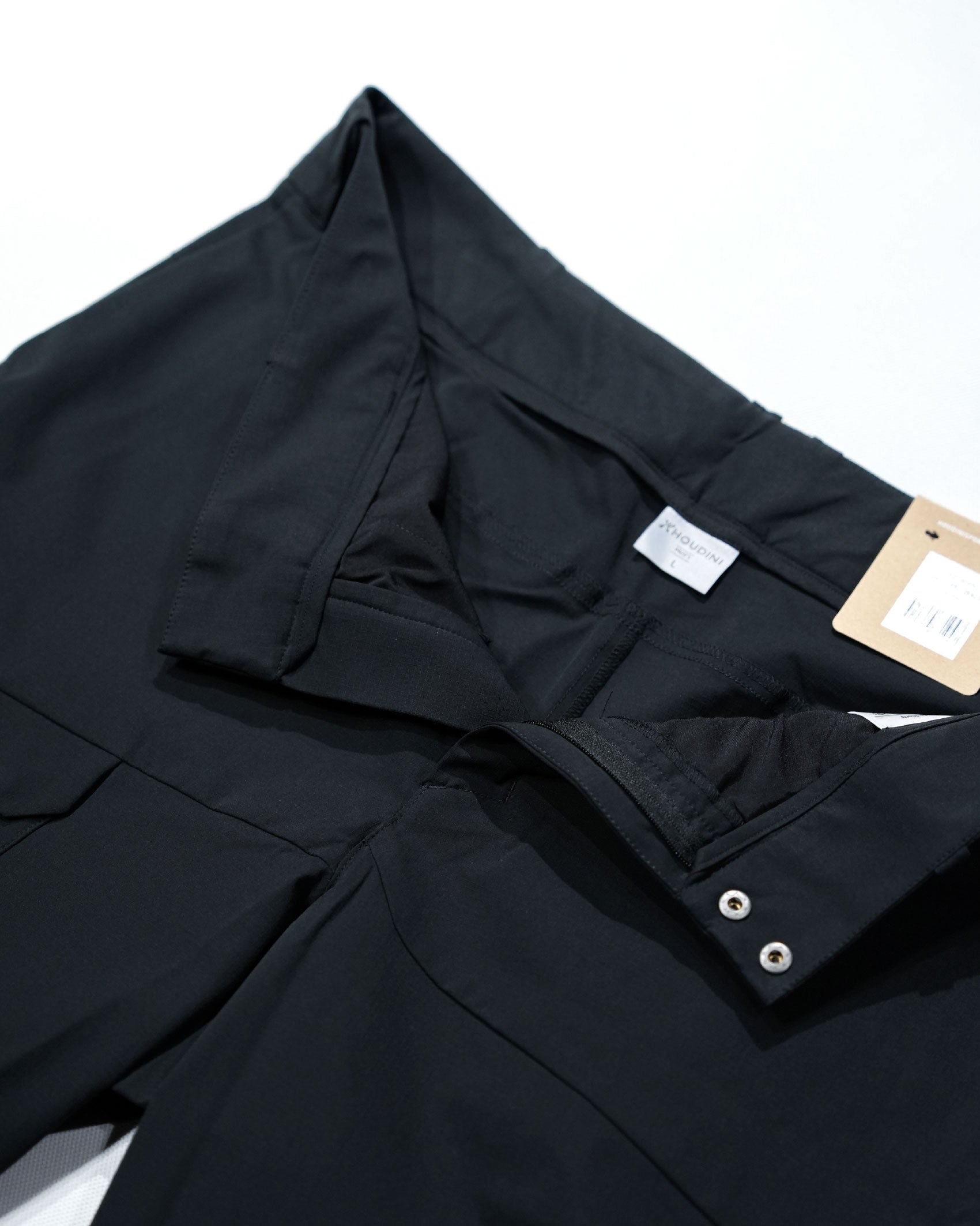 Houdini M's Go Shorts / True Black - Wild Camping