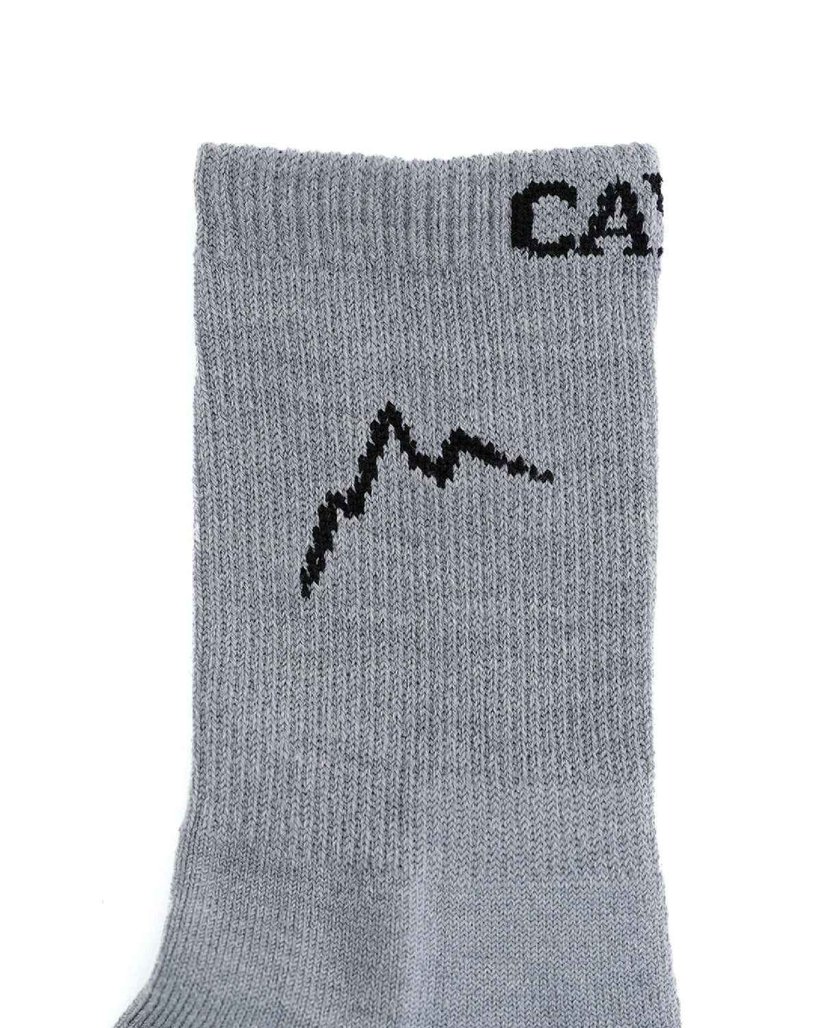 CAYL Merino Blend Socks / Grey Black - Wild Camping