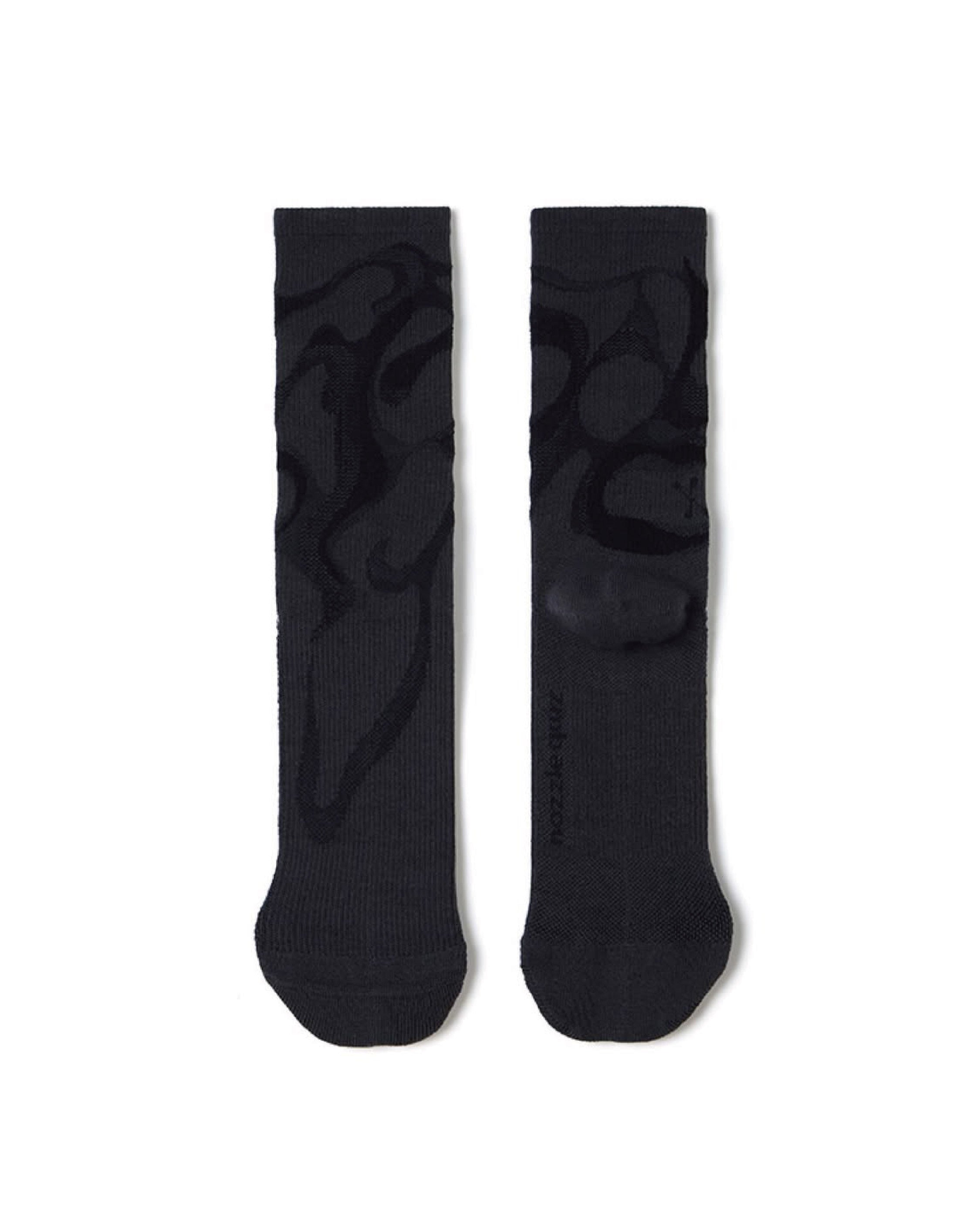 nozzle quiz Misty Pattern Socks / Fog Smoke